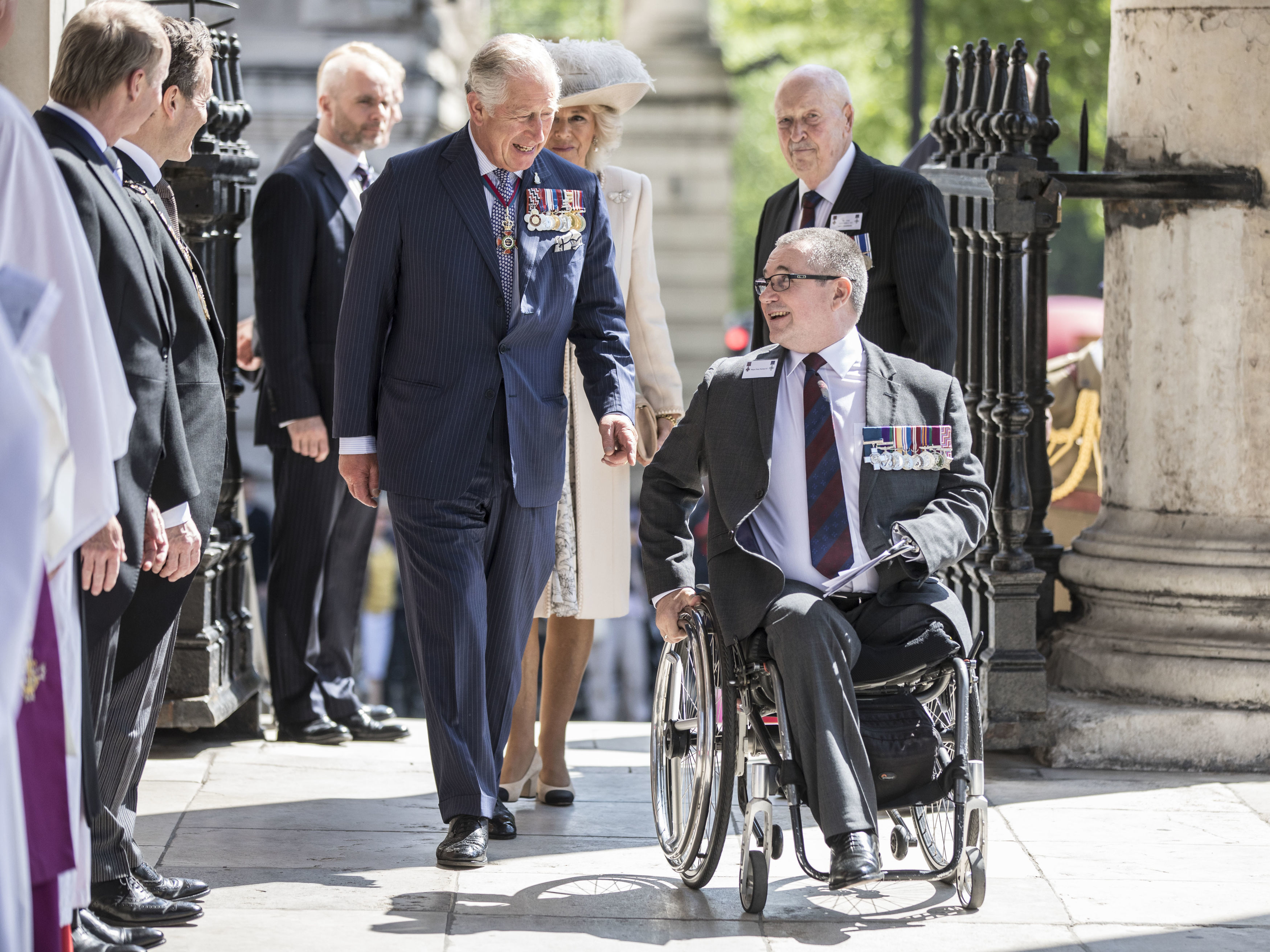 Victoria Cross and George Cross Association church service PA