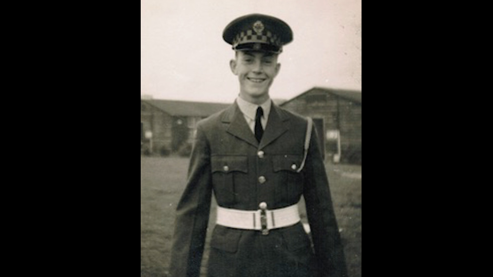 Chris Dennis while serving in the RAF in the 1960s (Picture: Chris Dennis)