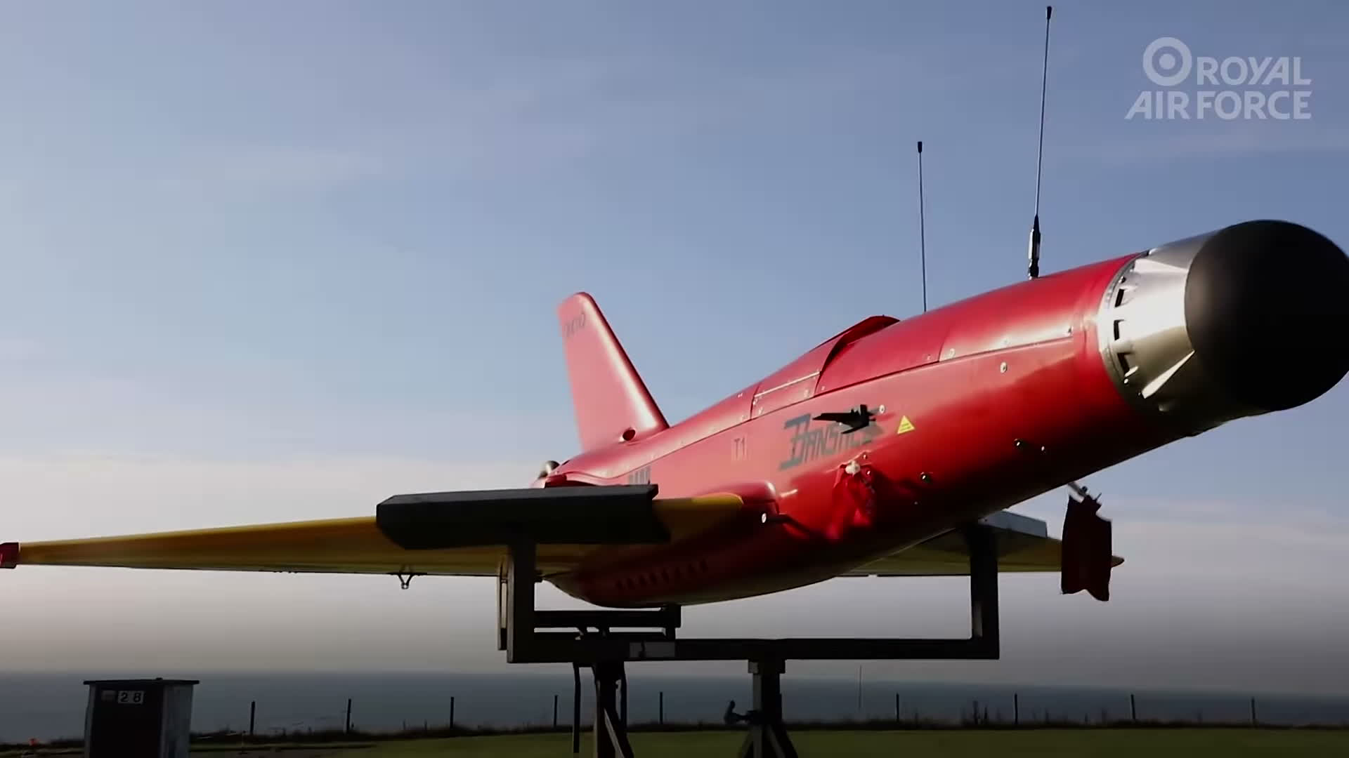 Training with friendly targets like the Banshee drone helps prepare RAF Regiment gunners to take on real-life threats such as the Shahed-136