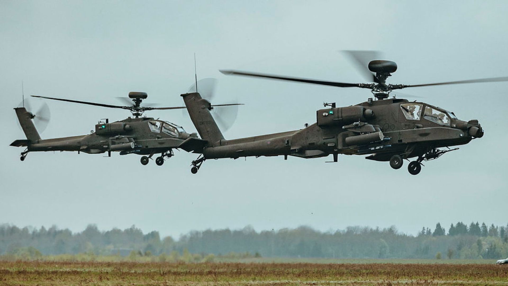Project NYX is exploring how uncrewed aircraft can function with Apache crews (Picture: MOD)