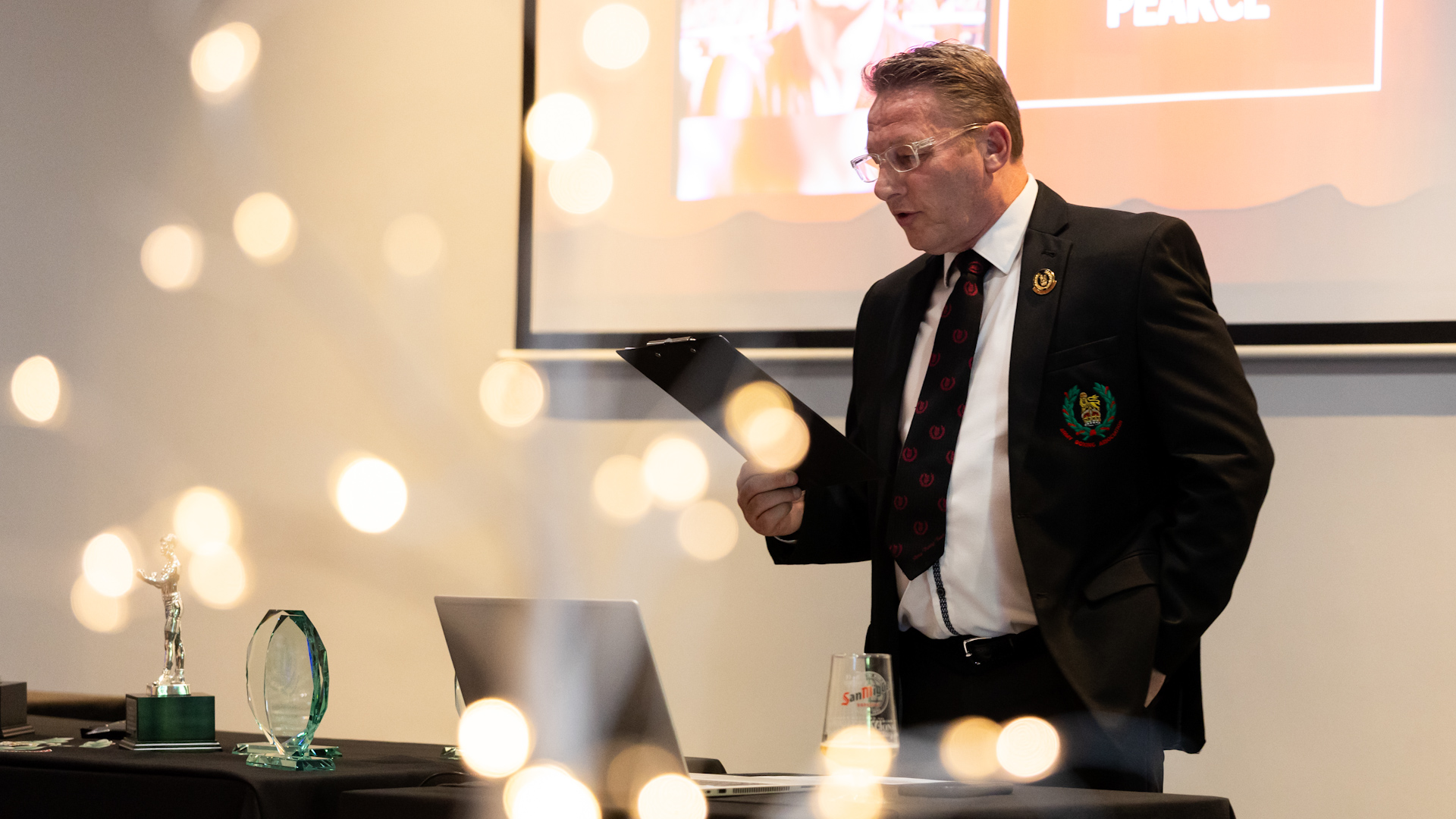19062026 Nathan Pearce presenting Army Boxing Awards Credit Alligin Photography.jpg