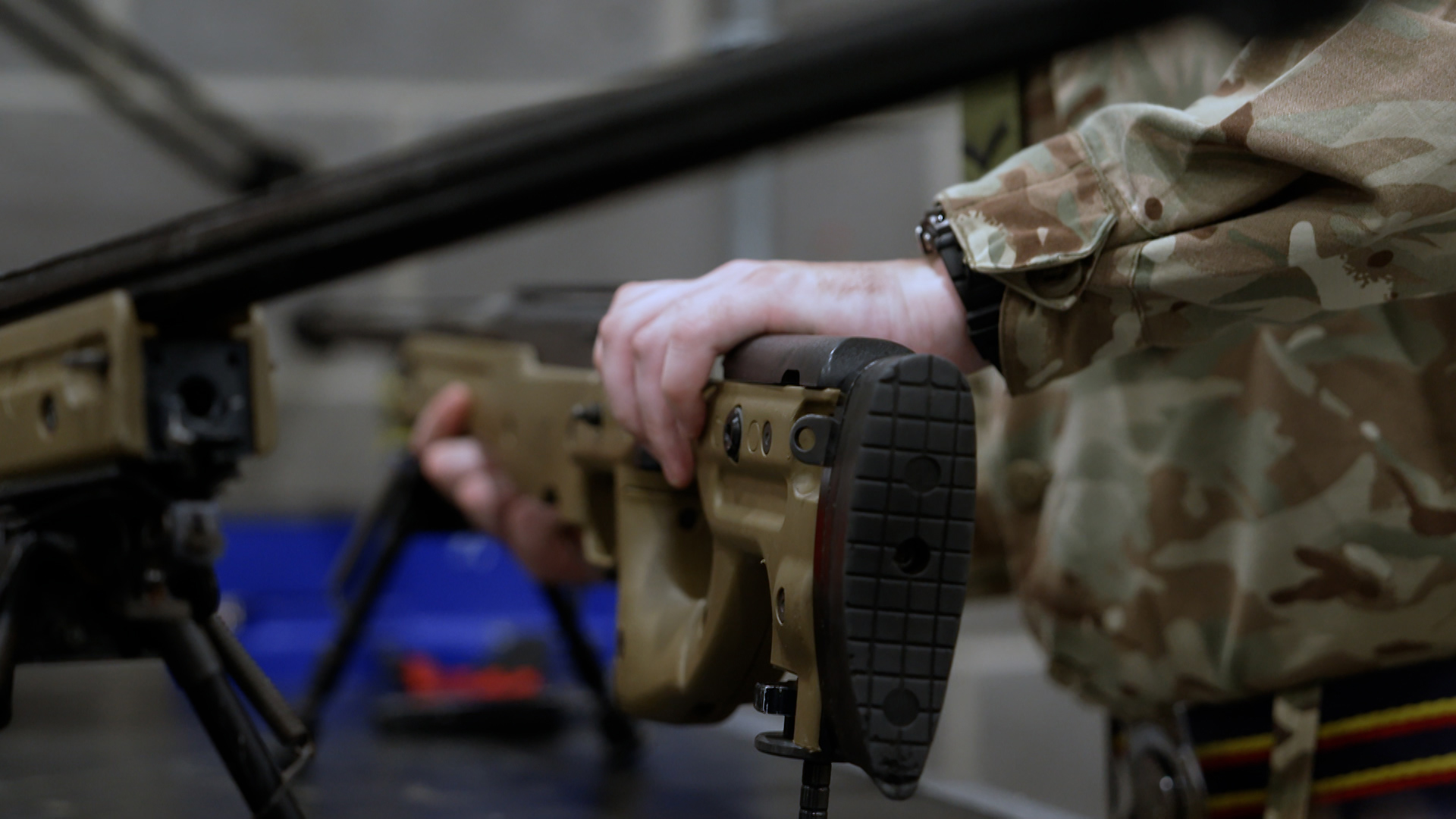 An armourer needs to ensure the weapon he or she is working on is fit to function and fire - as a fellow soldier's life could depend on it