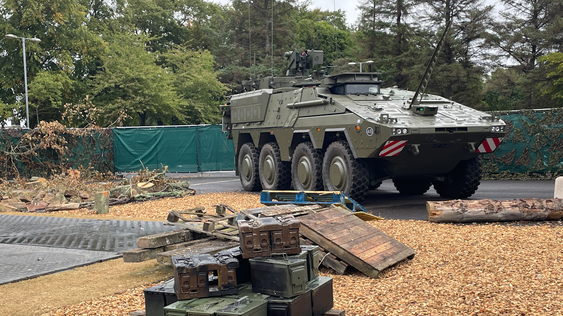 The Boxer at Army Expo 25