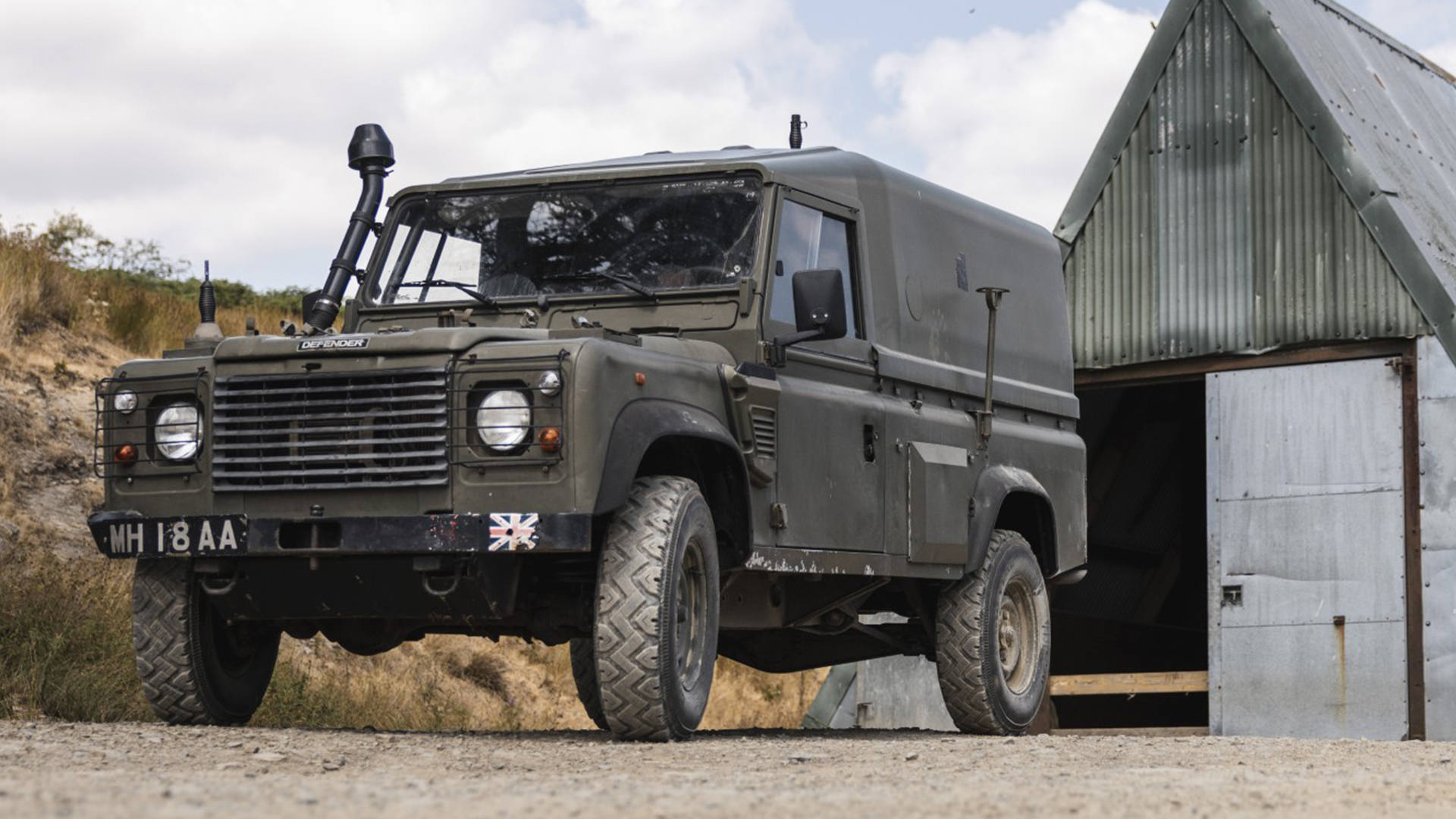 The Land Rover has been a suoerb workhorse for the Armed Forces since 1949, but the vehicle will ultimately be phased out (Picture: MOD)