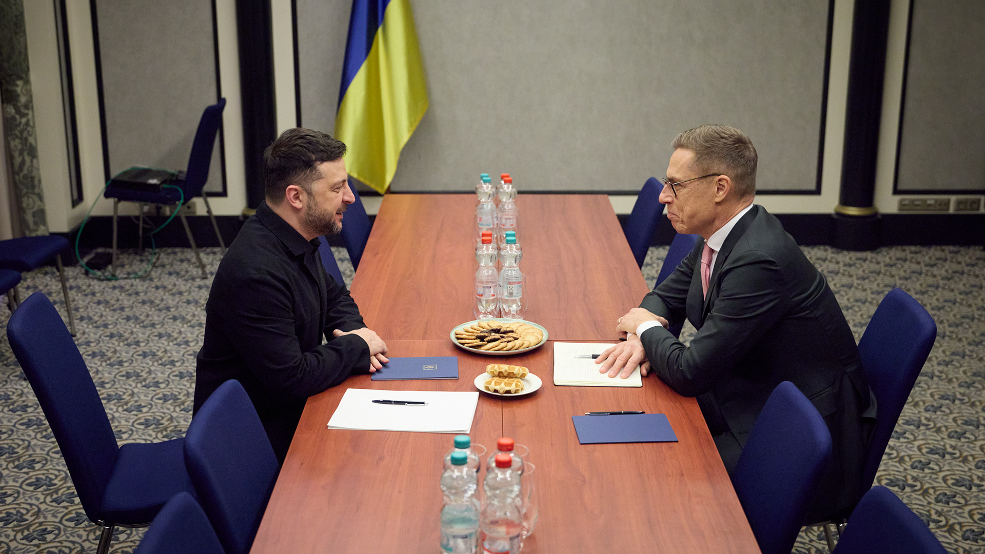 Zelensky with Finnish President Alexander Stubb CRED Zelensky on X.