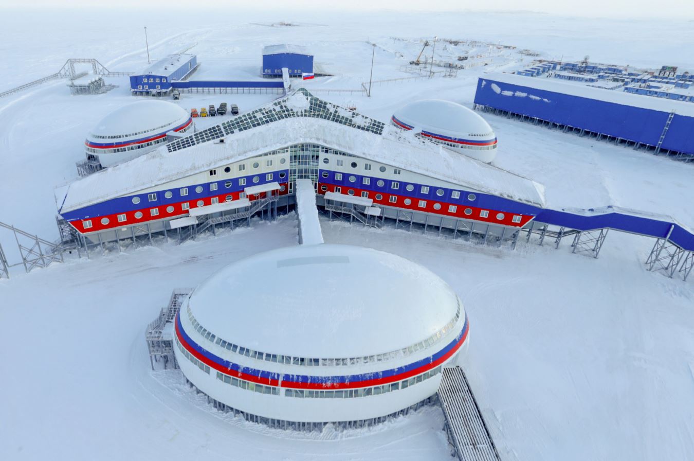Russia's Arctic Trefoil military base on Franz Josef Land (Picture: Russian Ministry of Defence).