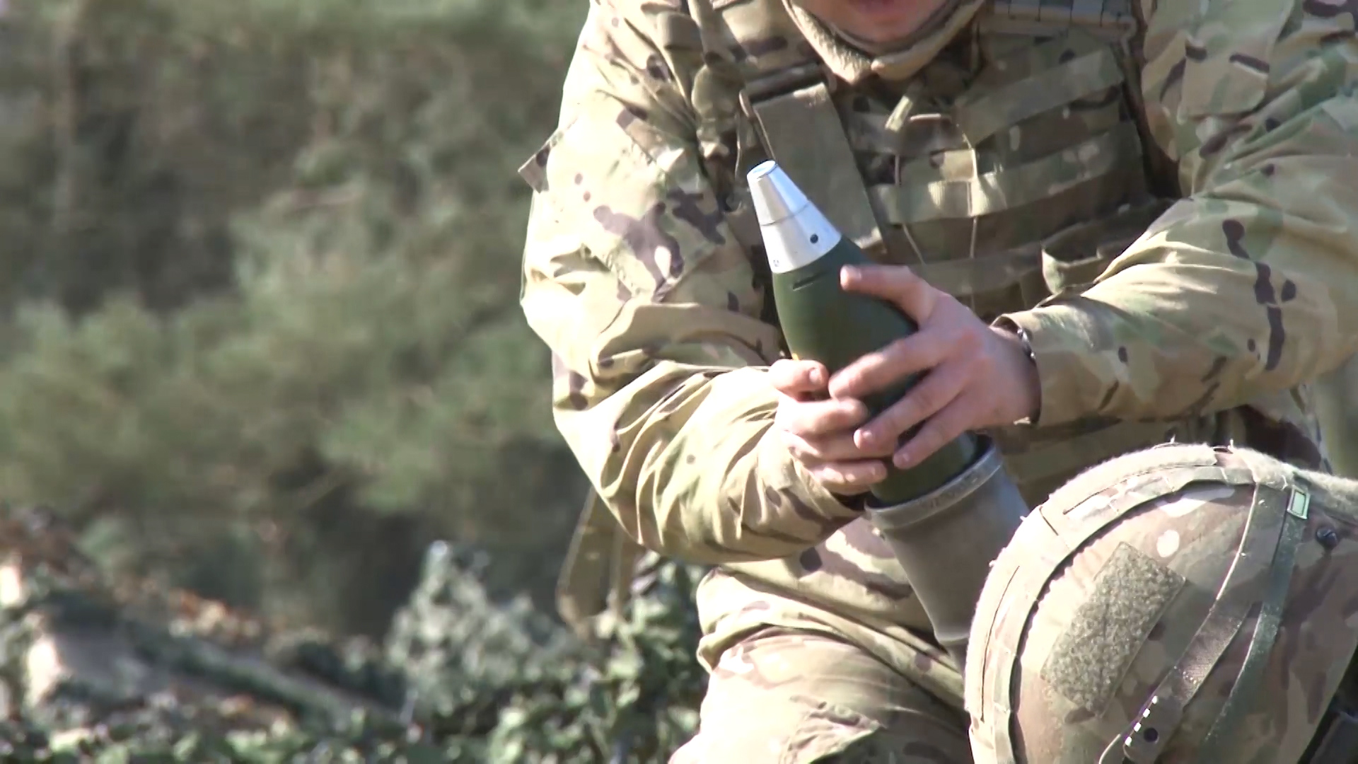1st Battalion the Princess of Wales's Royal Regiment have conducted one of their last live mortar firing exercises in Germany.