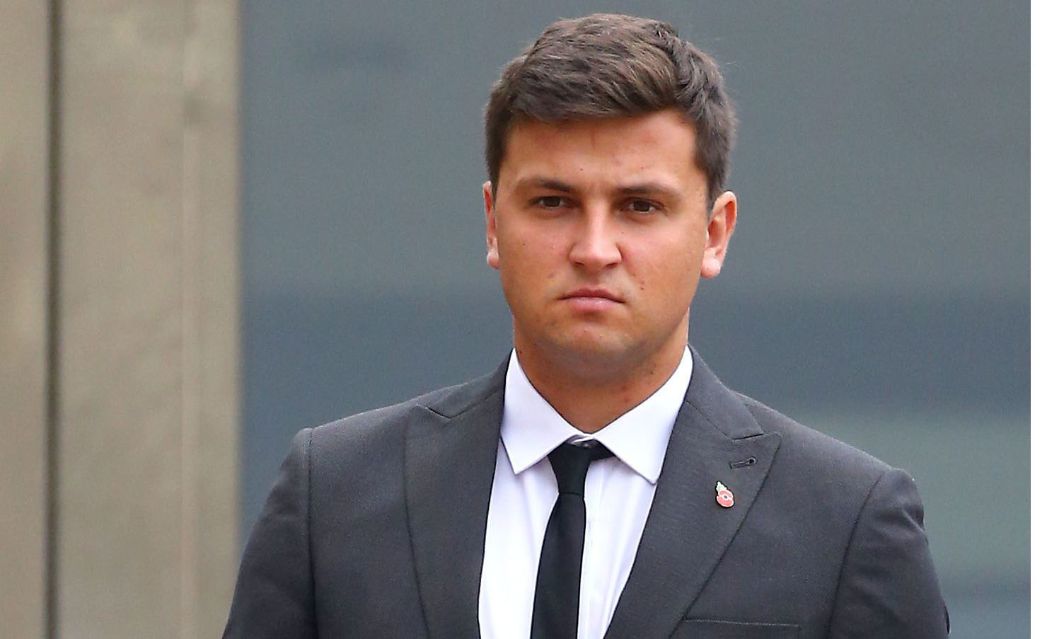 Lance Corporal David Plumstead walks free of court PA-39136076