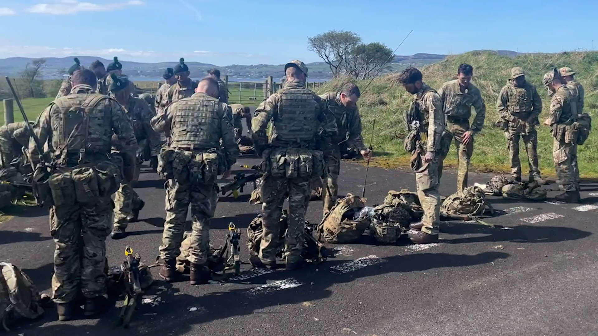 2 Royal Irish train for largest deployment of Army Reservists in 30 years