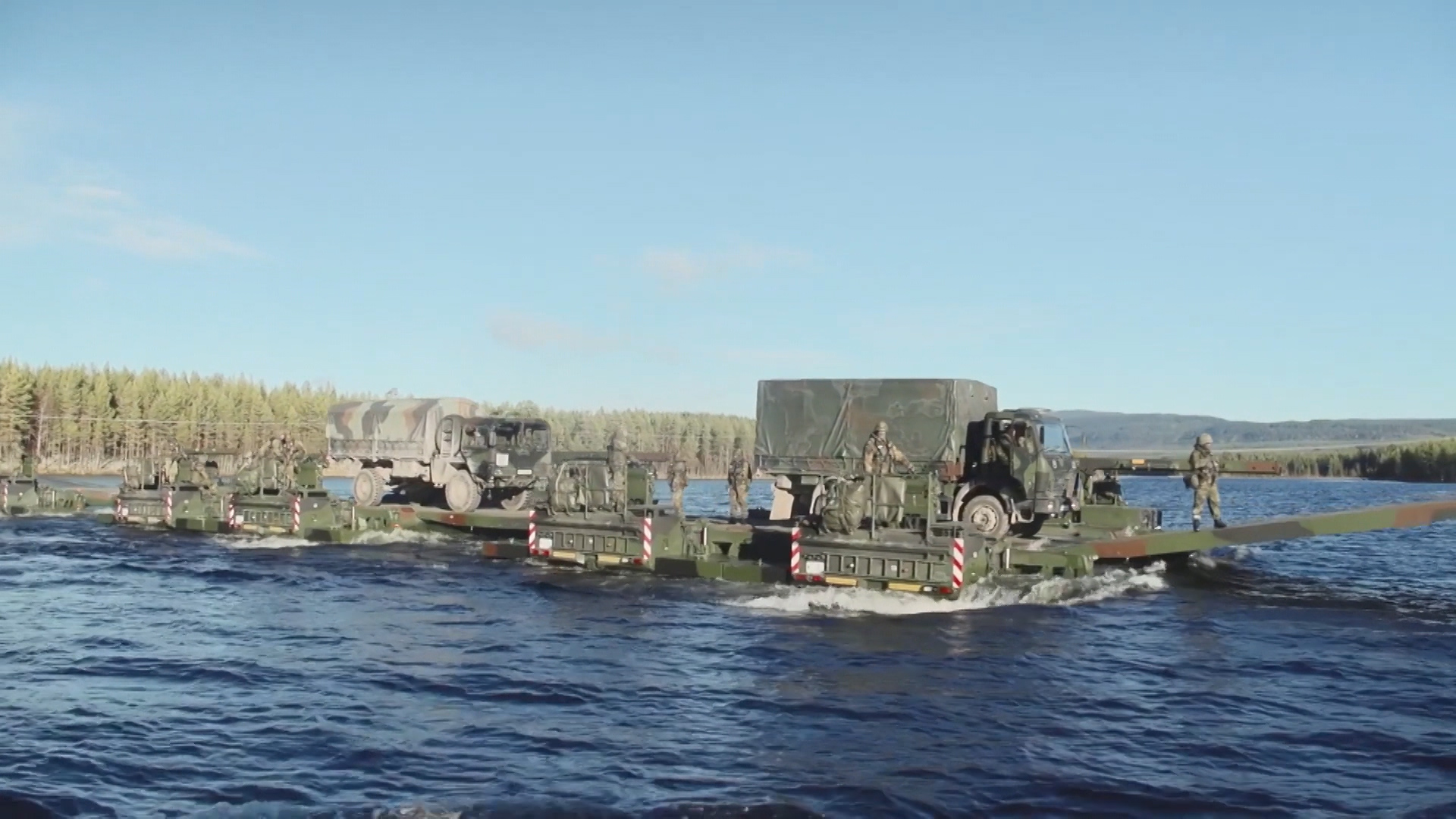 NATO is currently has recently hosted its biggest war games since the Cold War (Picture: NATO).