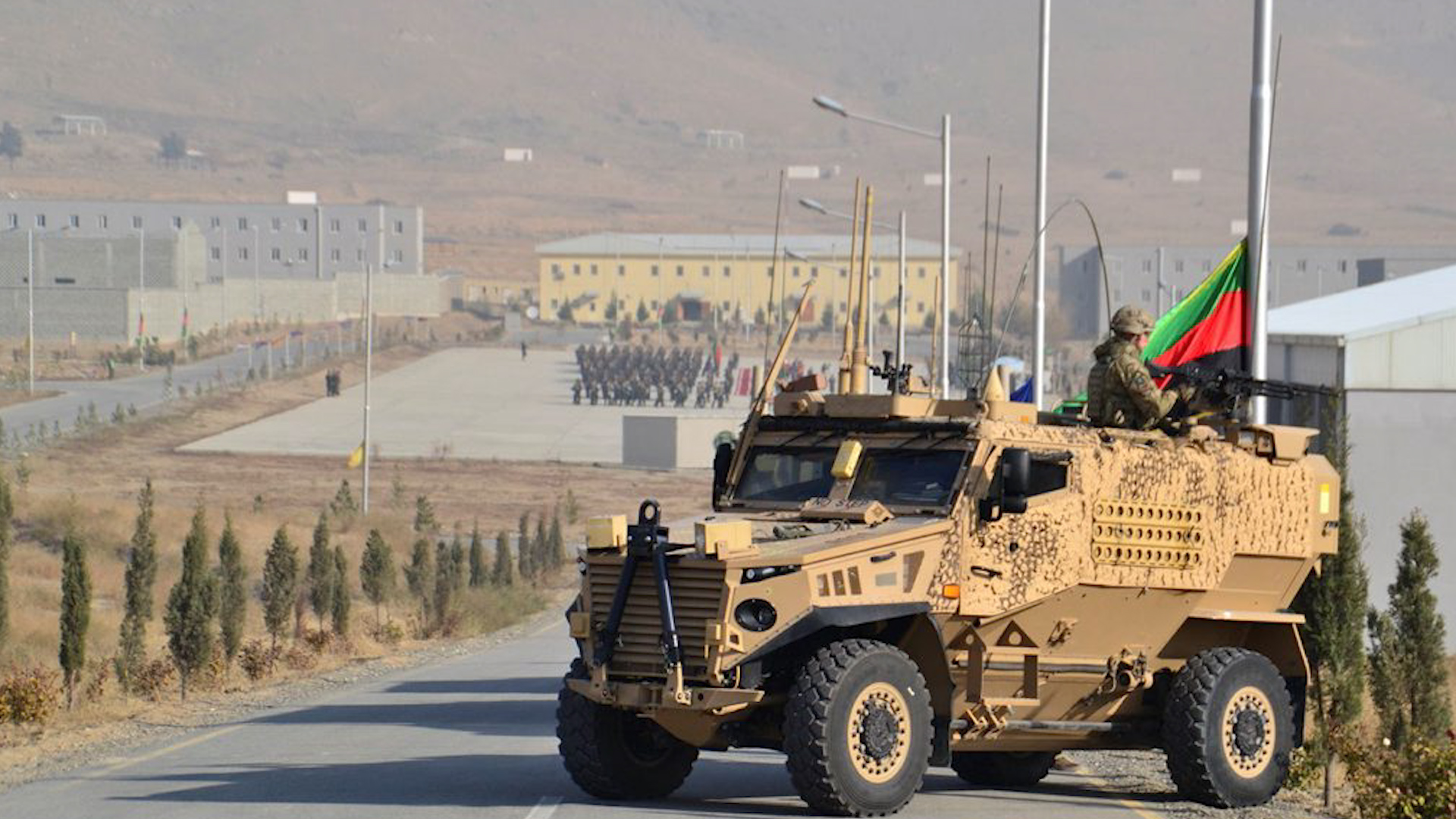British troops have been carrying out a training role in Afghanistan as part of a NATO mission (Picture: MOD).
