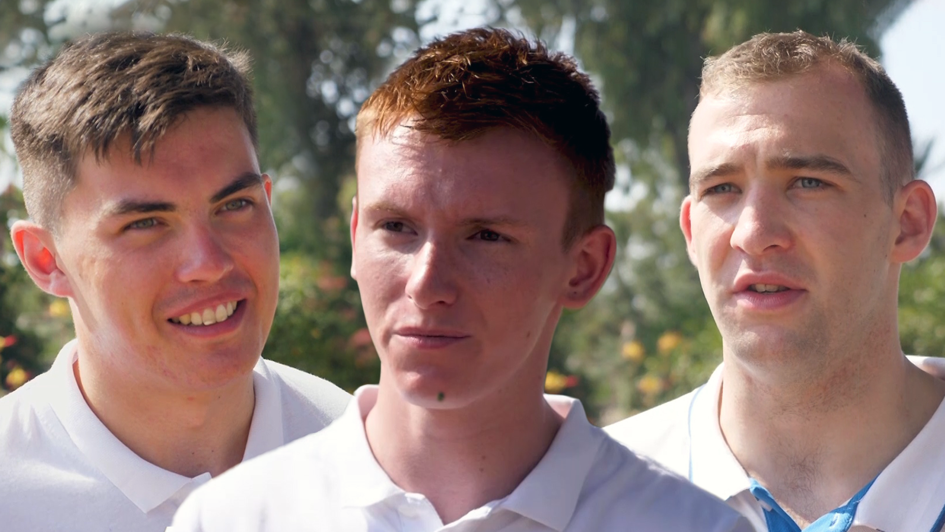 POs (left to right) James McKinney, Alex Graves and Peter Millward.