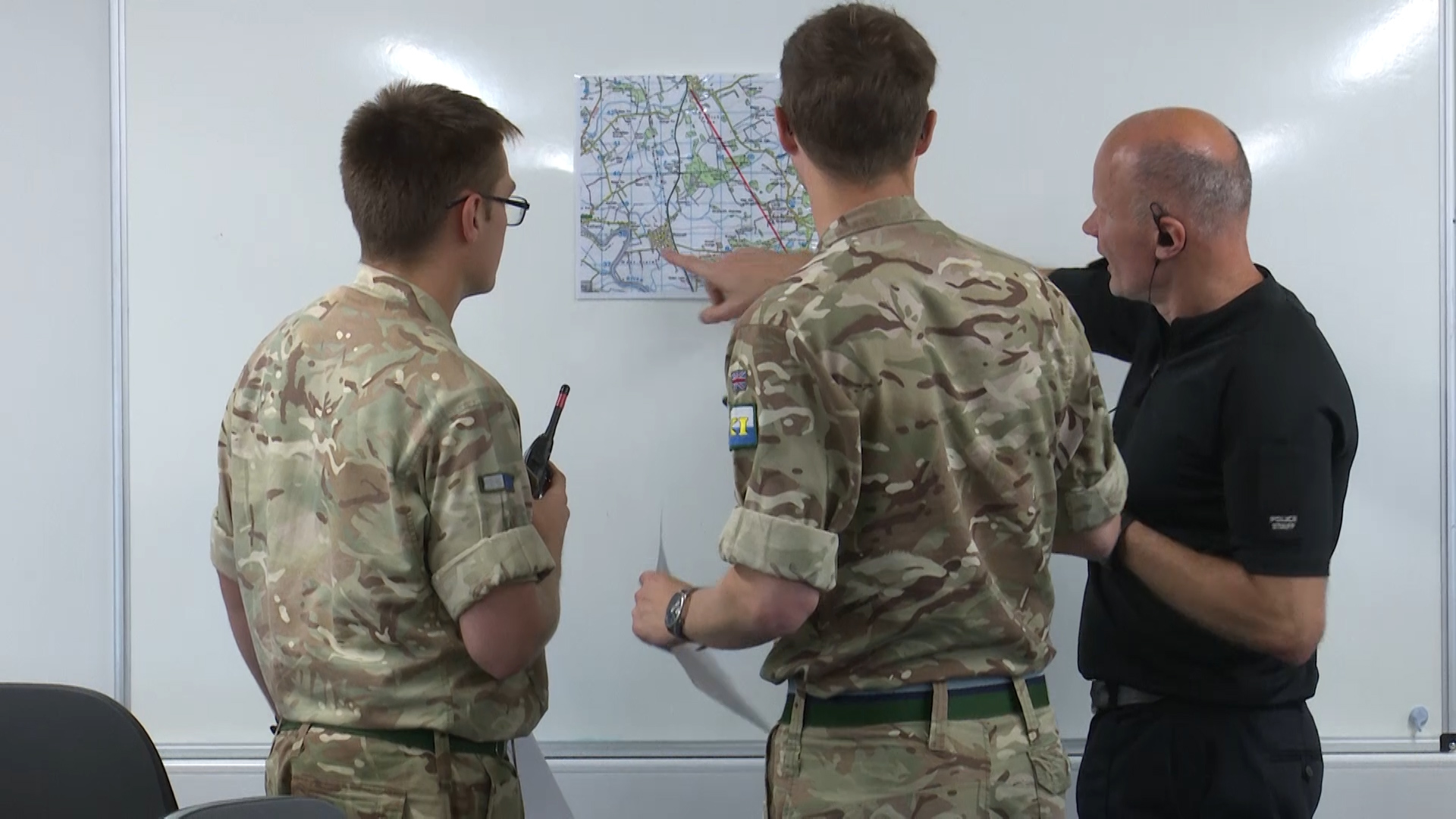2 signals regiment prepare scenarios for 2 yorks training 260719 credit bfbs.jpg 