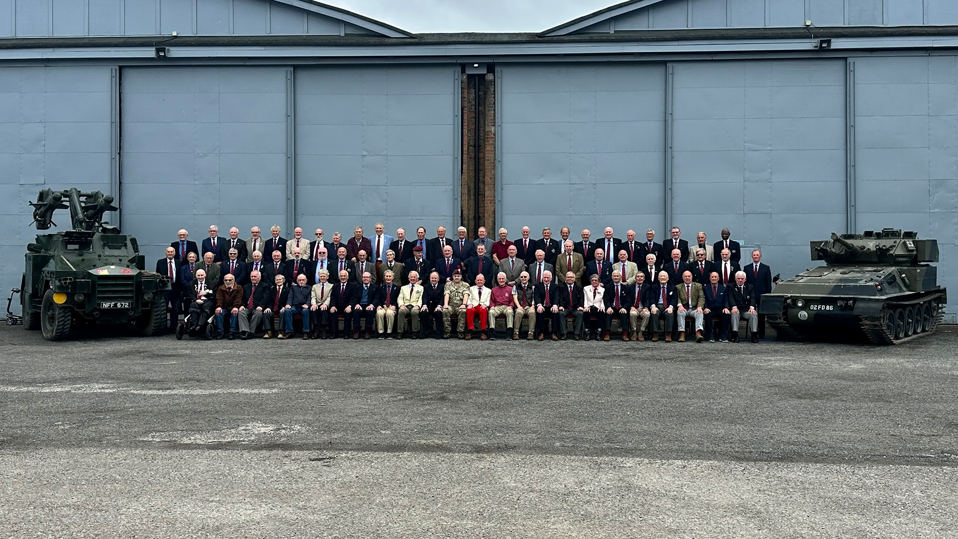 These veterans helped provide airborne forces with a viable anti-tank capability until man-portable weapons like the Carl Gustaf and LAW 66 became more widely available (Picture: BFBS)