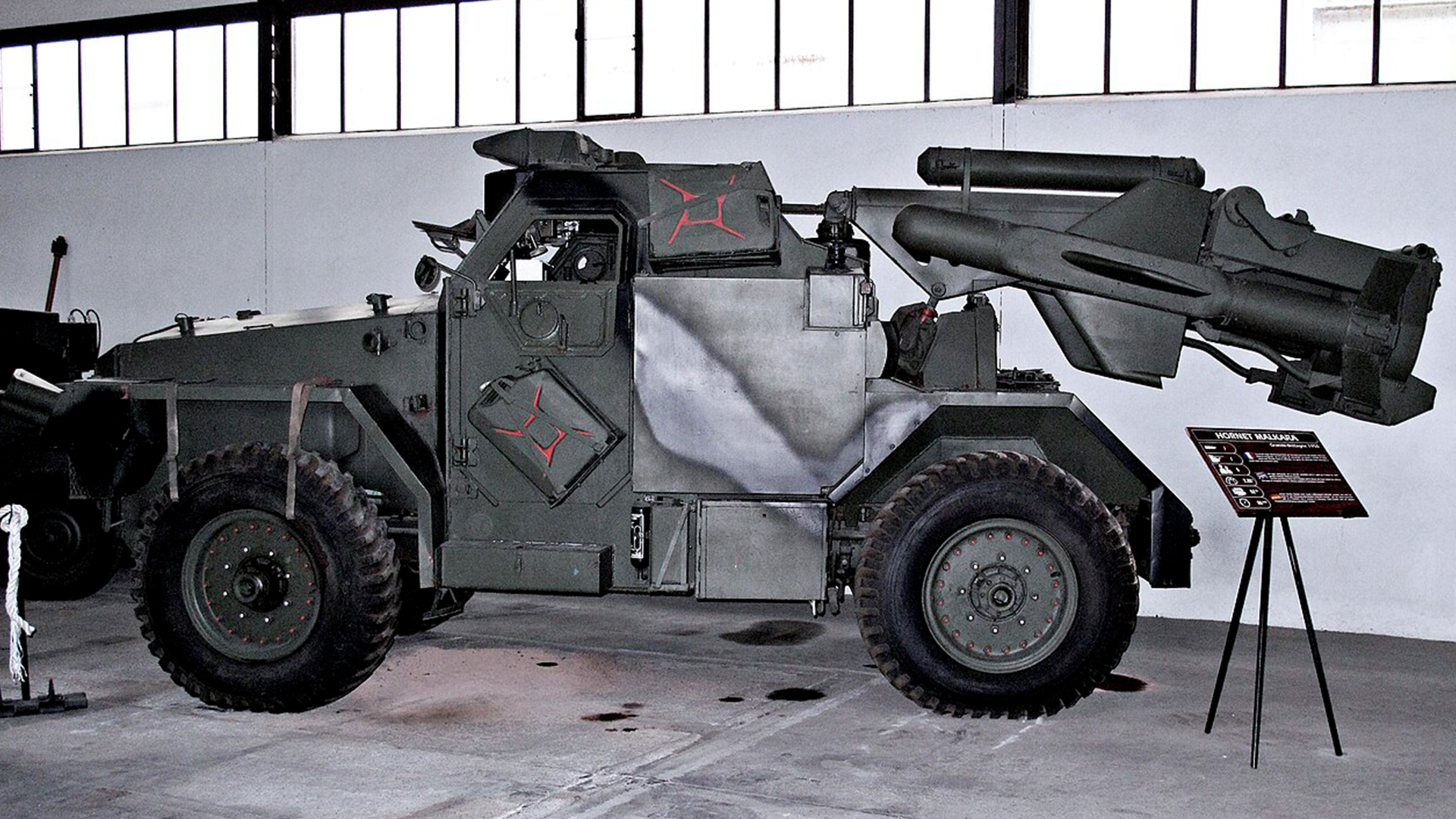 This Humber Hornet equipped with the Malkara ATGM system gave airborne soldiers enough punch to deal with enemy armour (Picture: Rama)