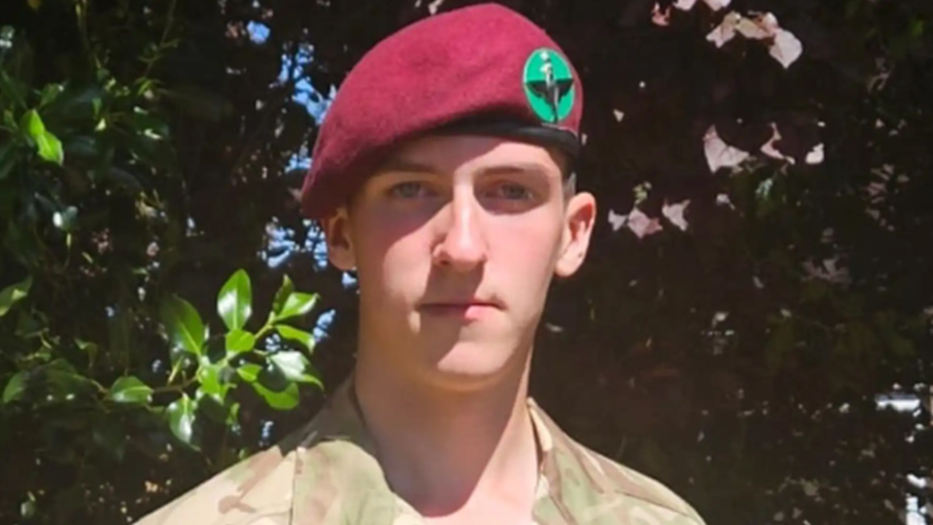 Private Johnson was well on his way to joining the Parachute Regiment (Picture: MOD)