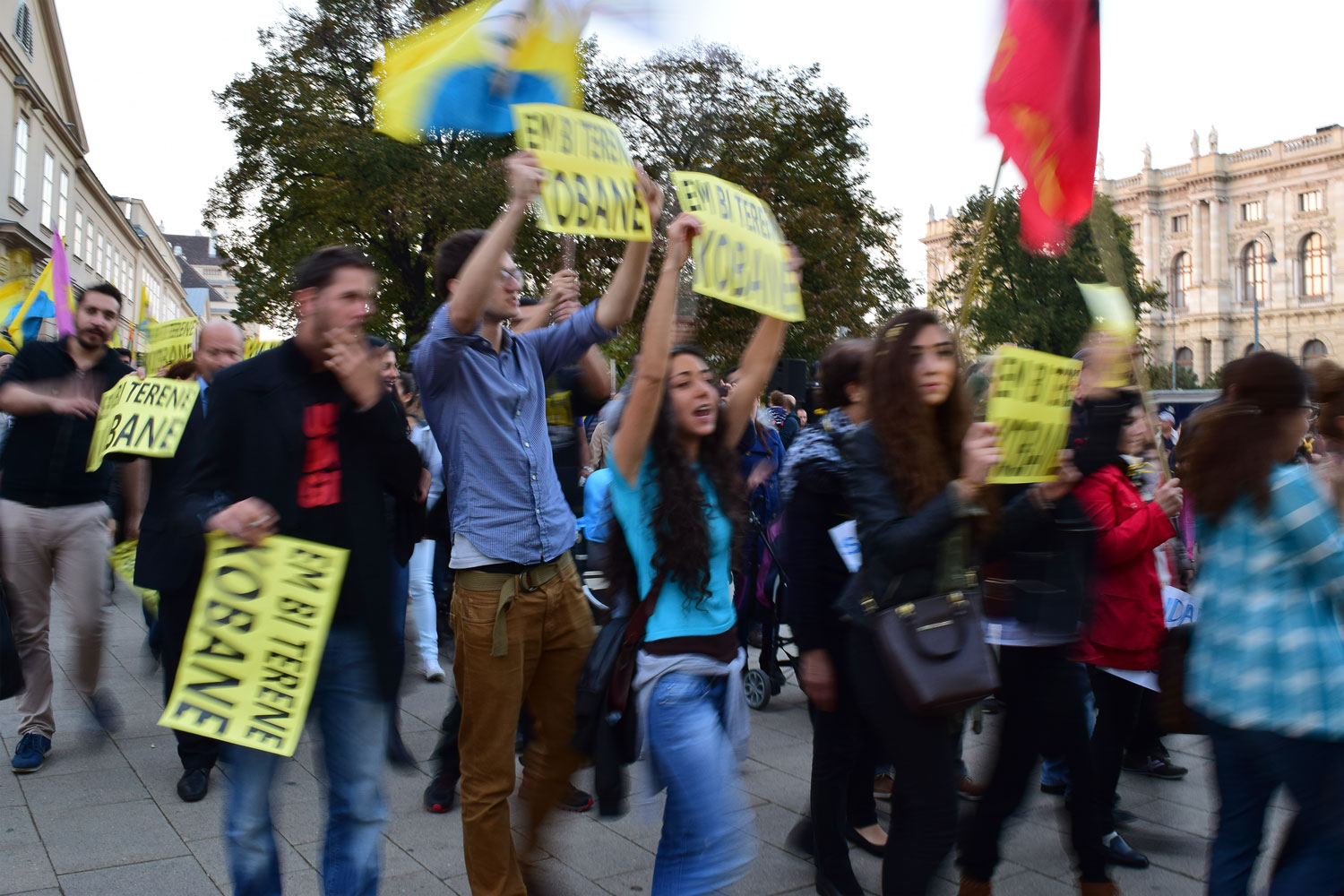 2014 Kurdish demonstration against ISIS