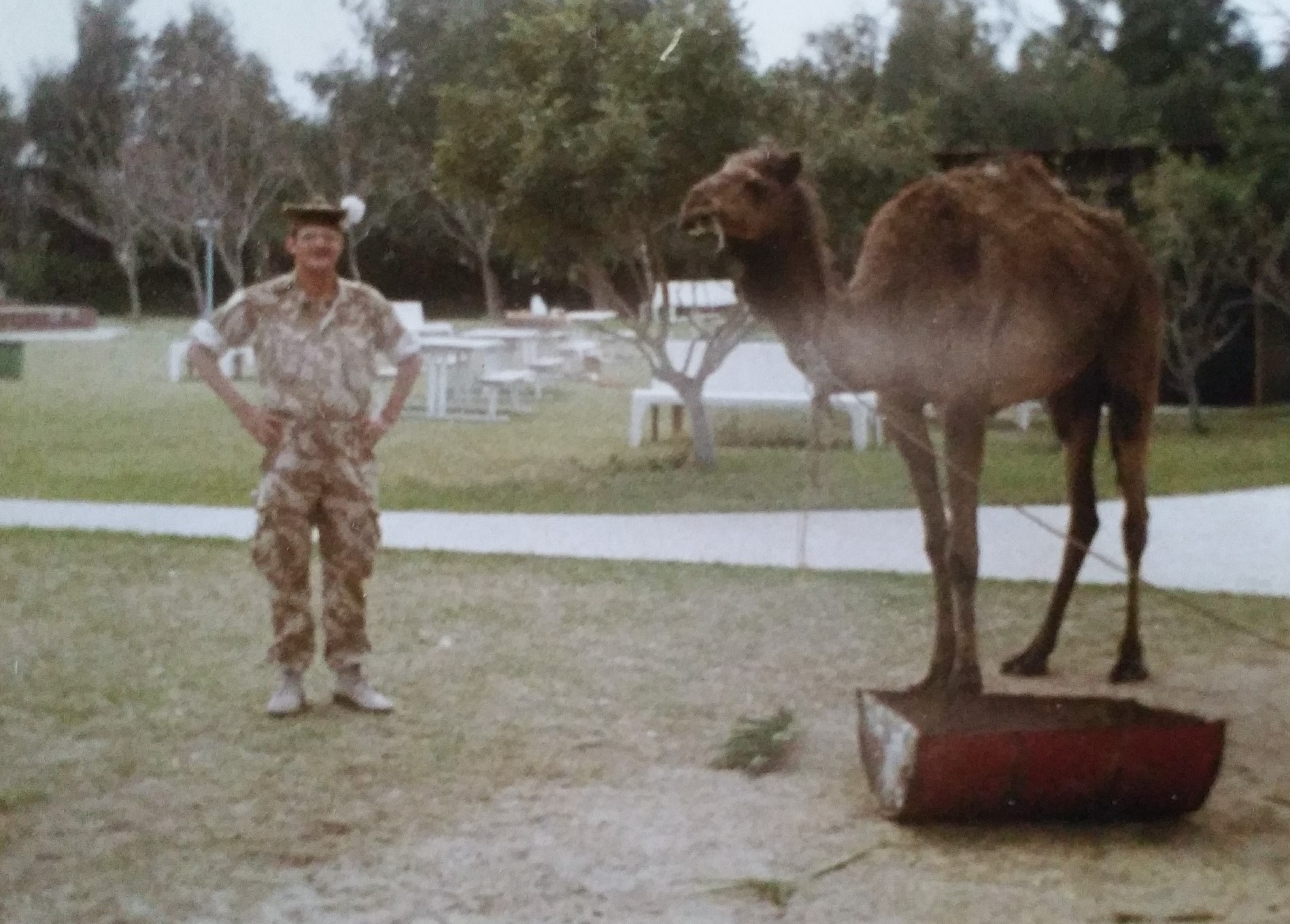 Willie Reid in Saudi Arabia. Credit: Willie Reid