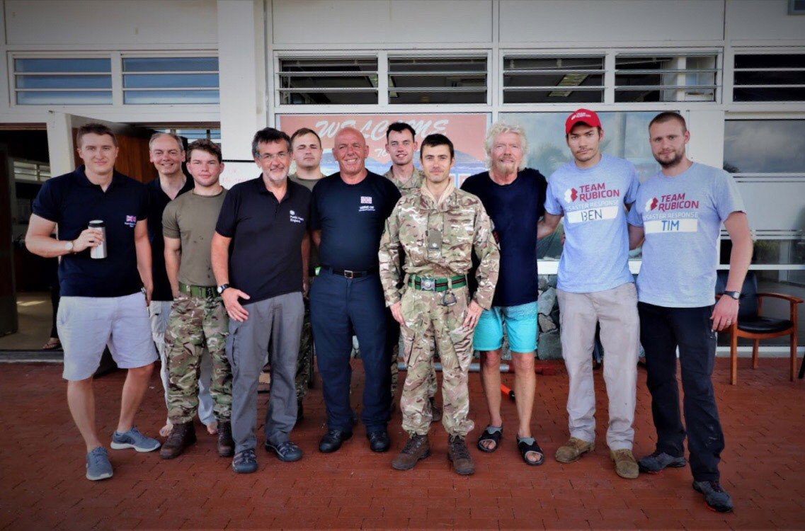 Hurricane Irma British Virgin Islands Richard Branson Team Rubicon UK Picture Credit Ellie Mackay