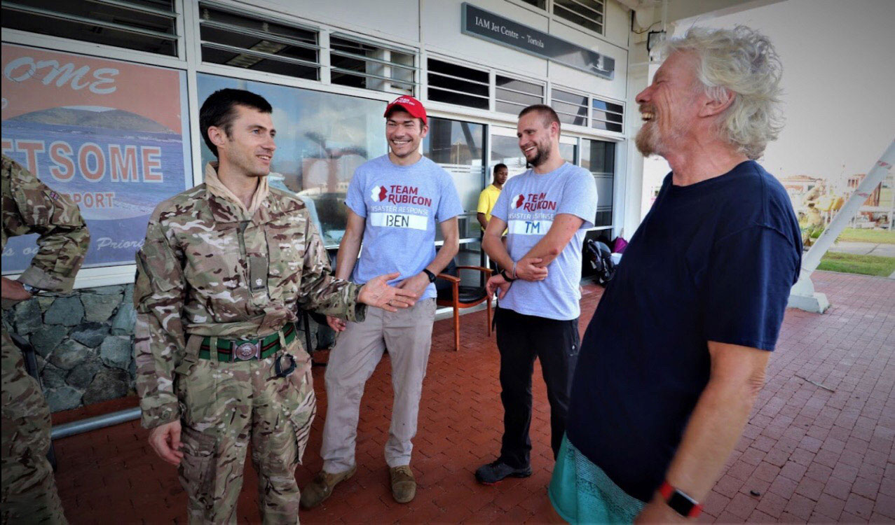 Hurricane Irma British Virgin Islands Richard Branson Team Rubicon UK Picture Credit Ellie Mackay
