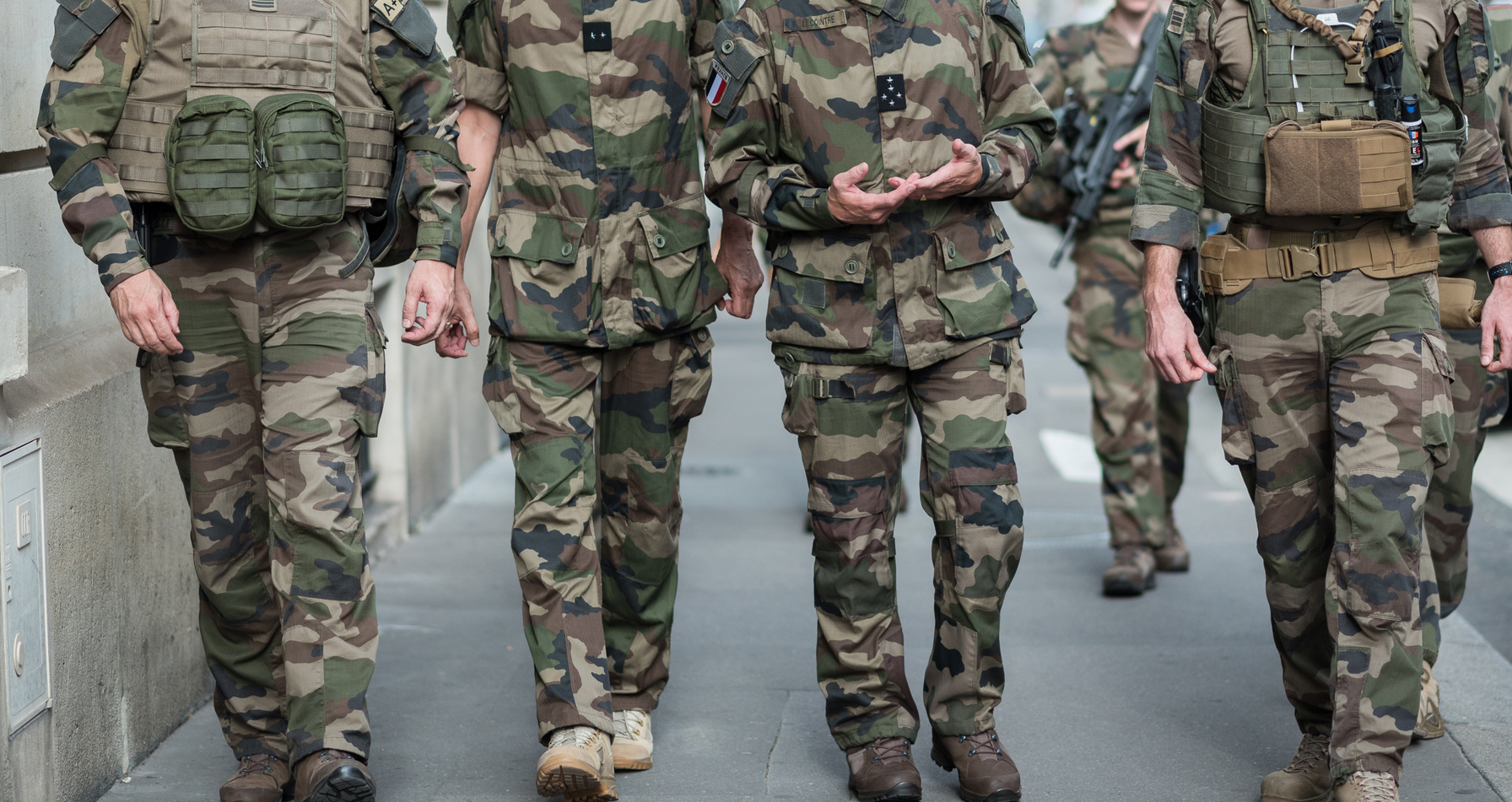 French soldiers