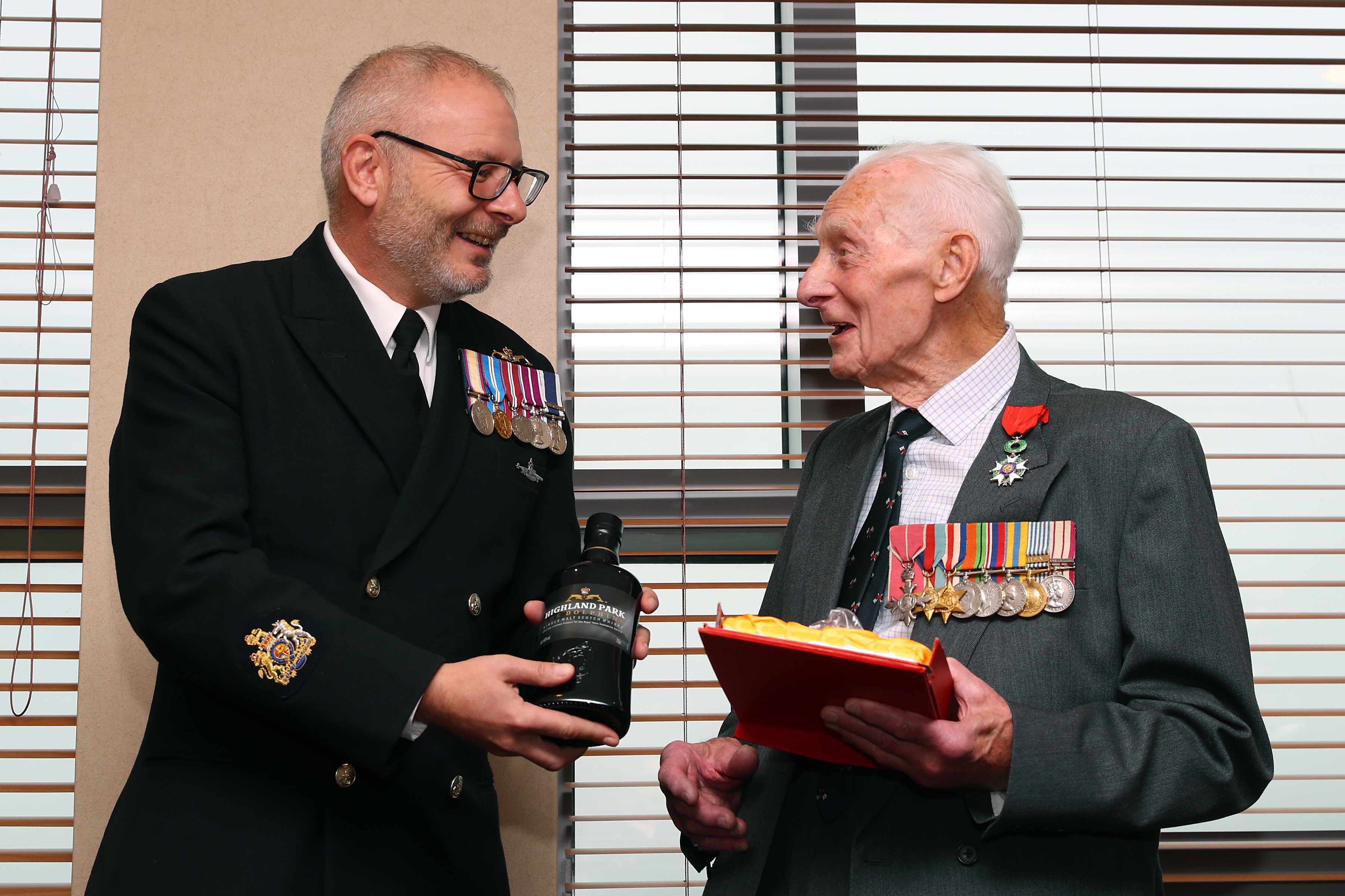 Harry Johnson awarded Picture: Royal Navy