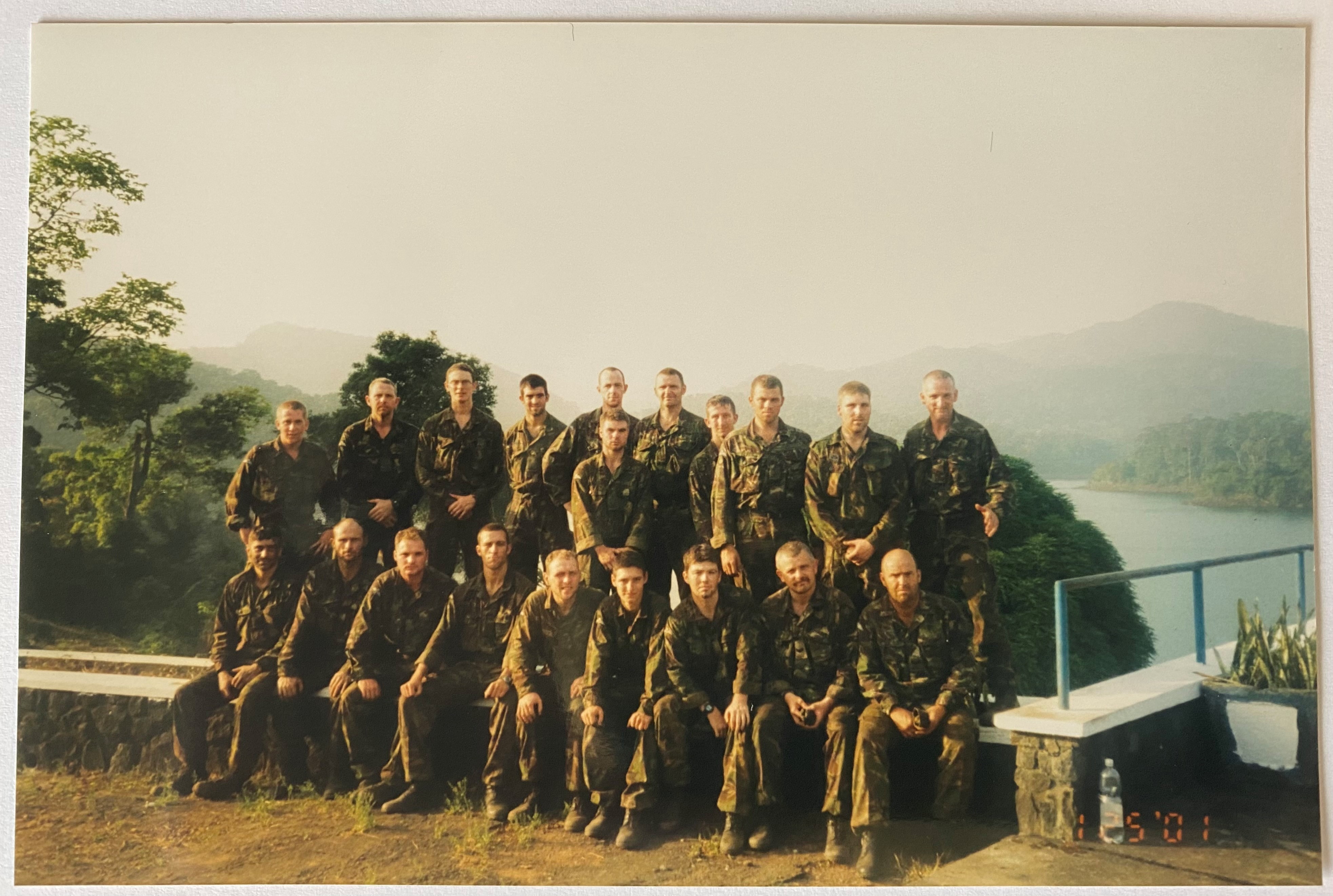 Number II Squadron During Operation Silkman. Credit RAF Regiment