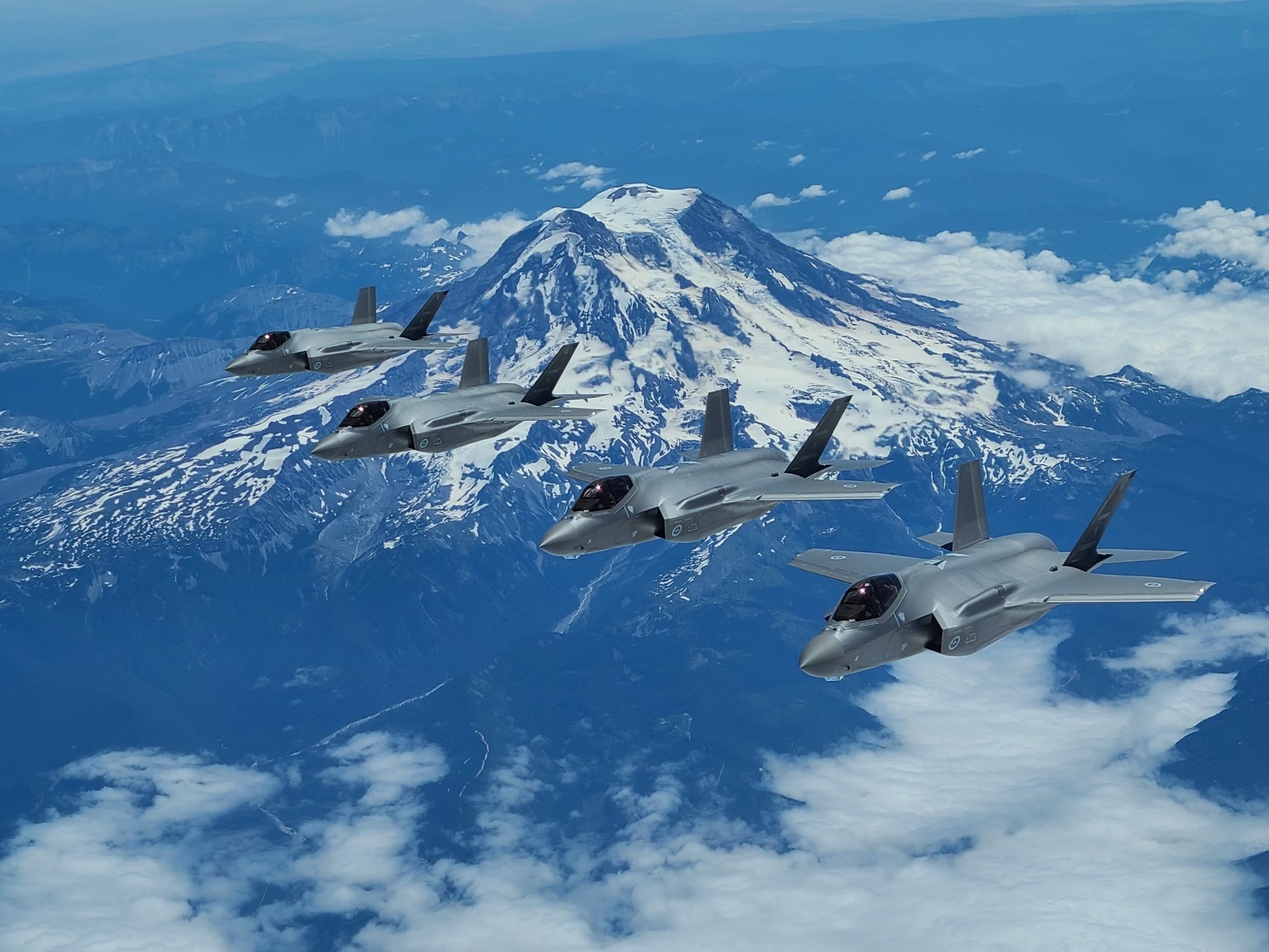 The latest four Royal Australian Air Force F-35A Lightning II aircraft to roll off the Lockheed Martin production line in Texas, have headed straight to Alaska to participate in Exercise Red Flag 21-3.