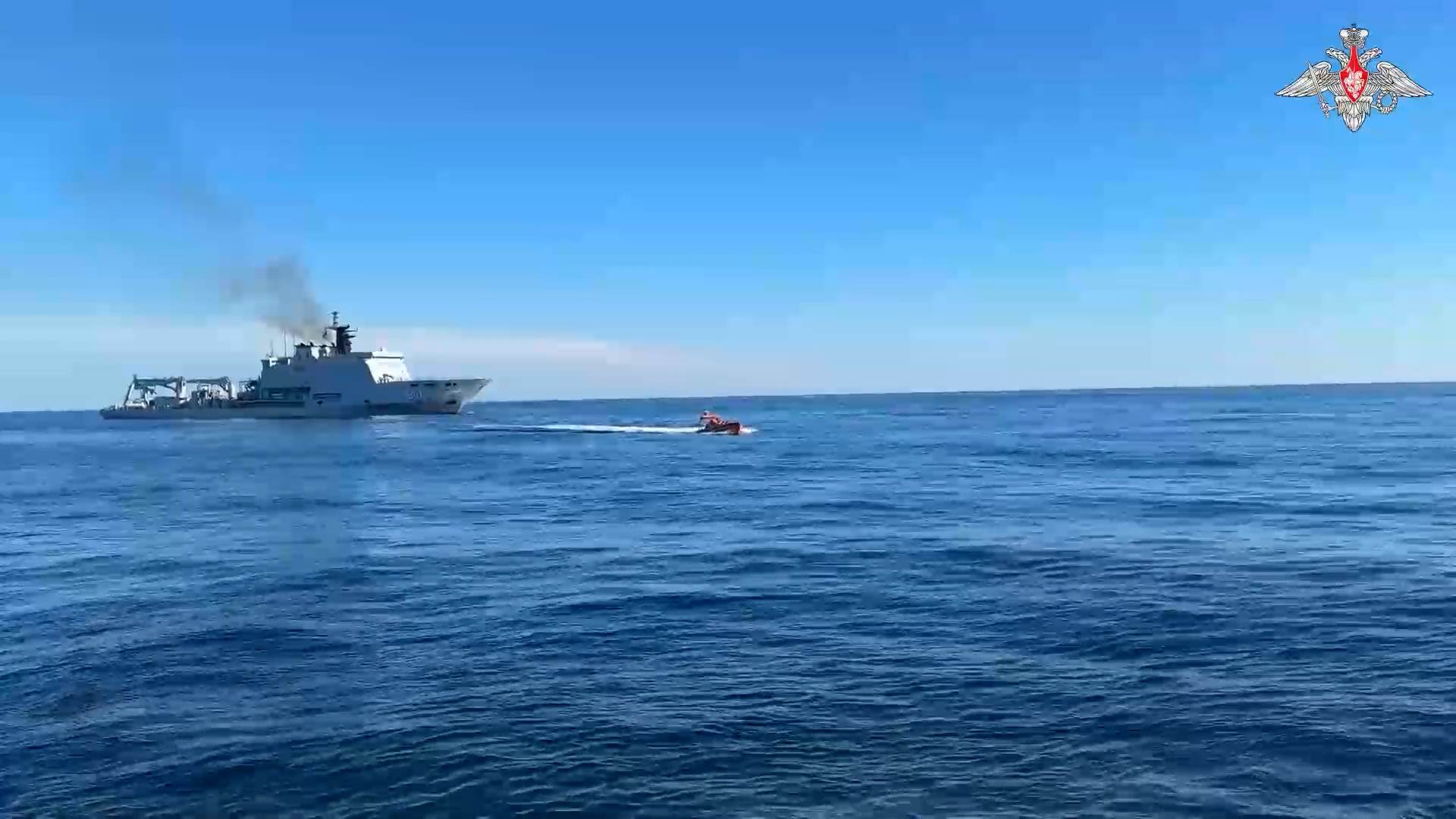 20250508 Russia China Joint Naval Drills CREDIT RUSSIAN MOD