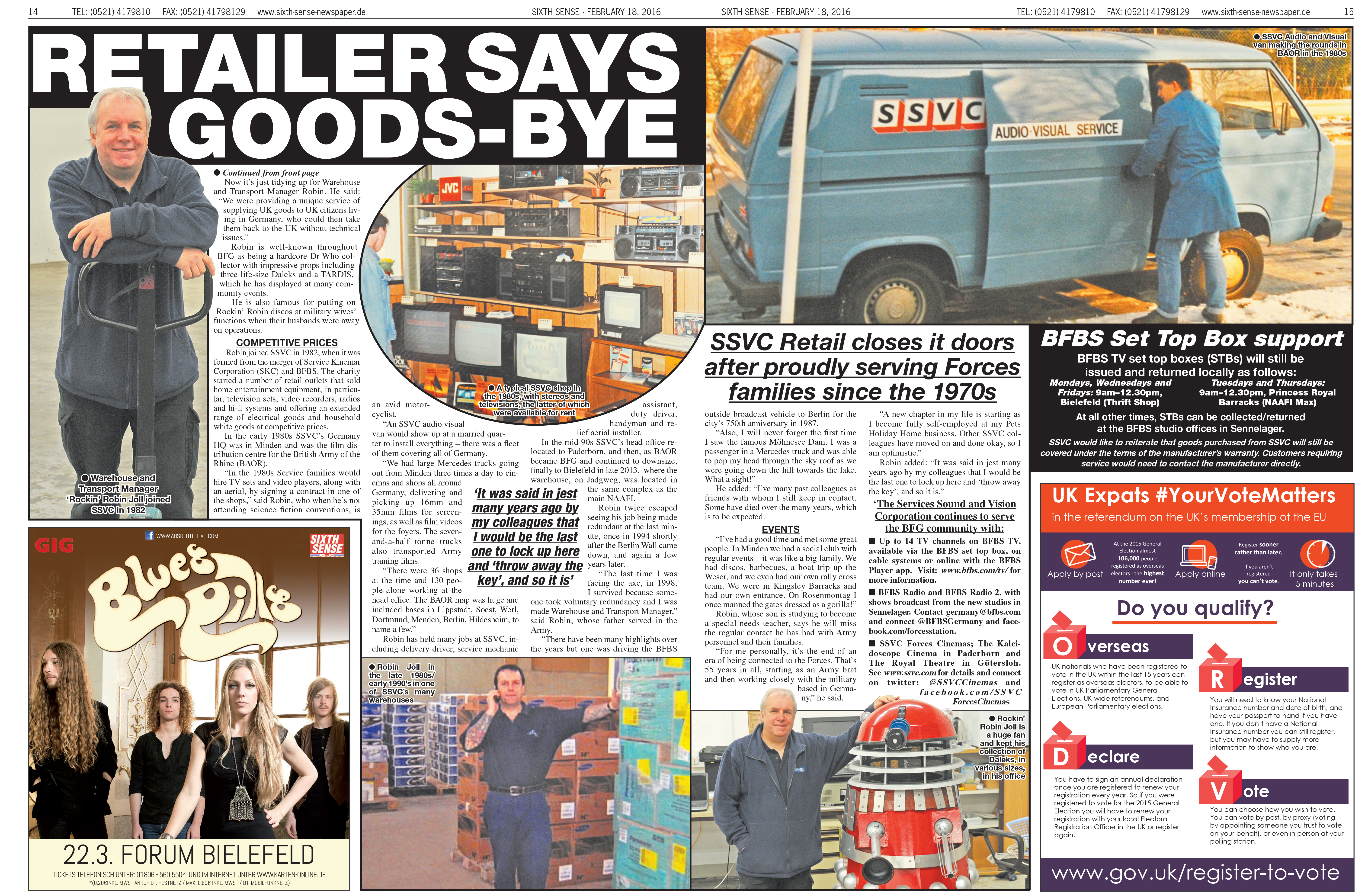 SSVC Retail Closes in Germany