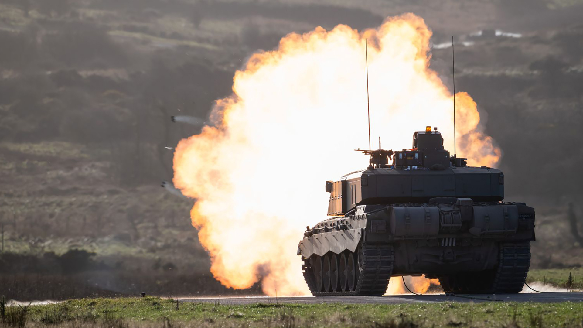 The new main gun brings the British Army into line with other Nato nations whose 120mm tank guns are smoothbore