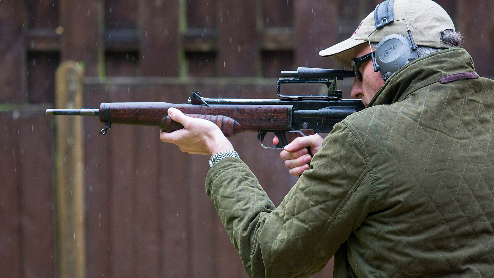 The EM-2, which briefly entered service in 1951, was a British bullpup chambered for a brand new intermediate cartridge - .280 British
