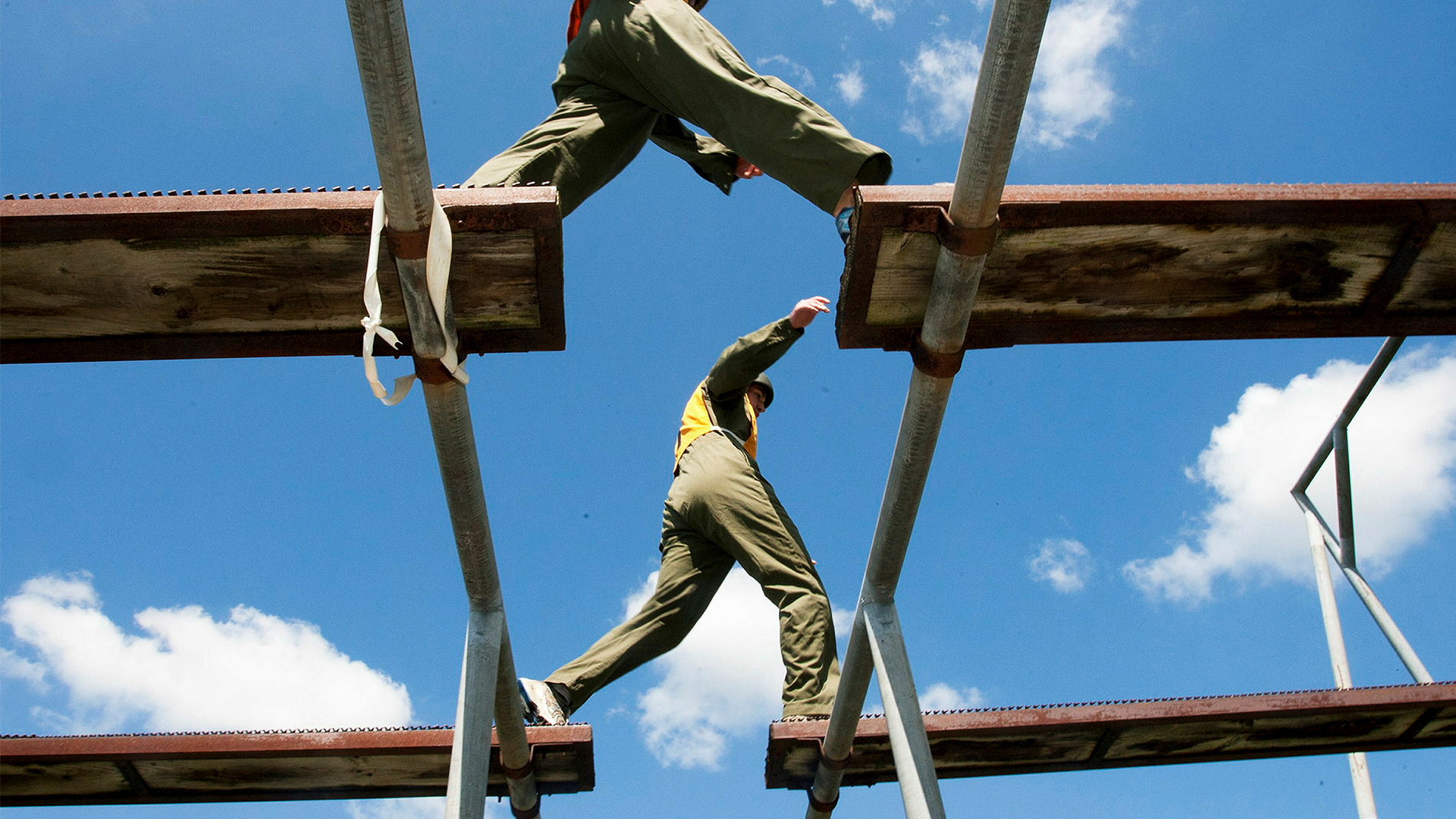 Cadet forces follow the same values and standards as regular and reserve forces, once being courage - both moral and physical