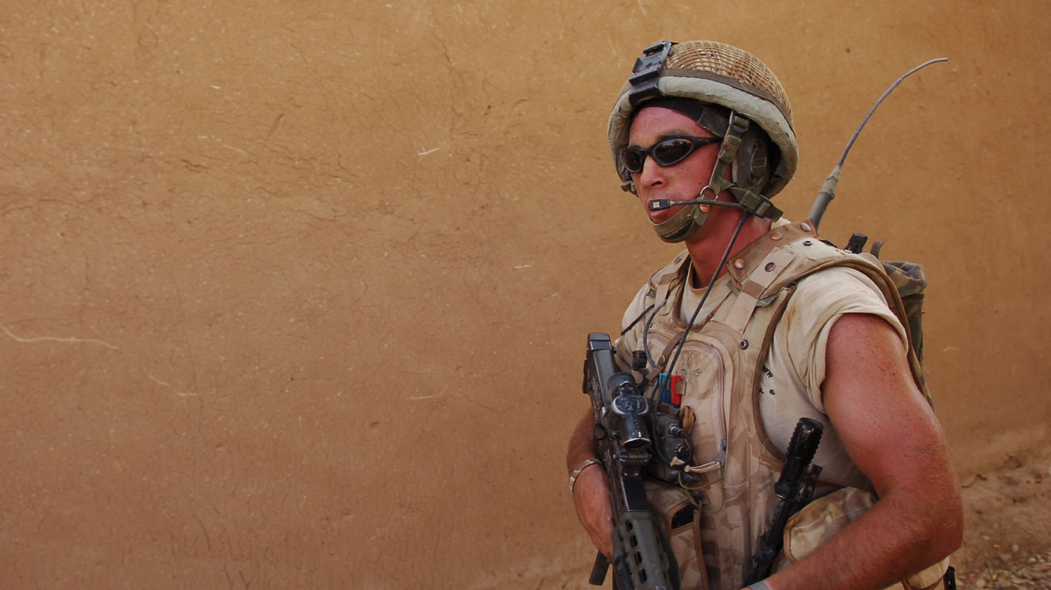 211125 Veteran and Walking With The Wounded Care Coordinator Ryan Knight pictured in Afghanistan 2 CREDIT Ryan Knight
