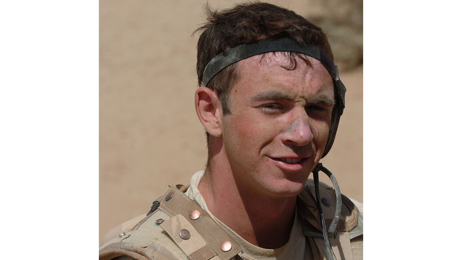 211125 Veteran and Walking With The Wounded Care Coordinator Ryan Knight pictured in Afghanistan 5 CREDIT Ryan Knight