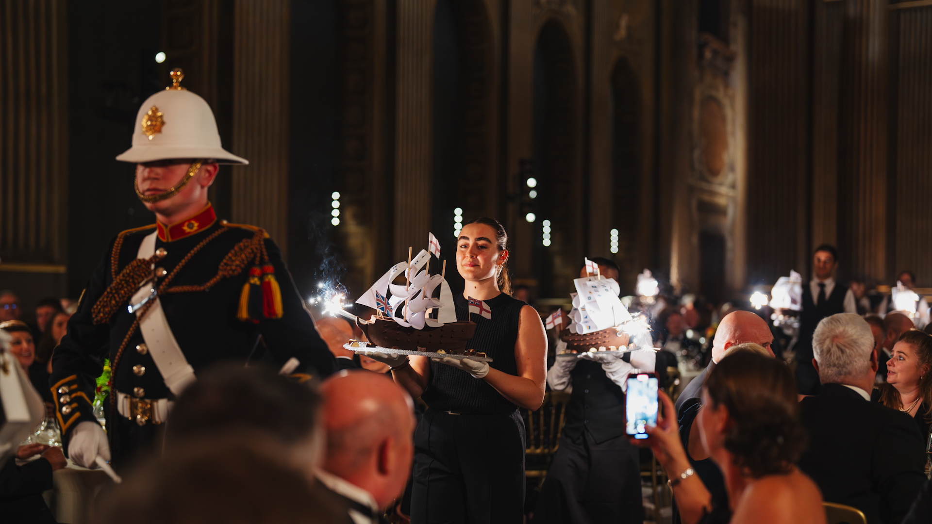 218th anniversary of Battle of Trafalgar at Old Royal Naval College Greenwich 1 201023 CREDIT ROYAL NAVY