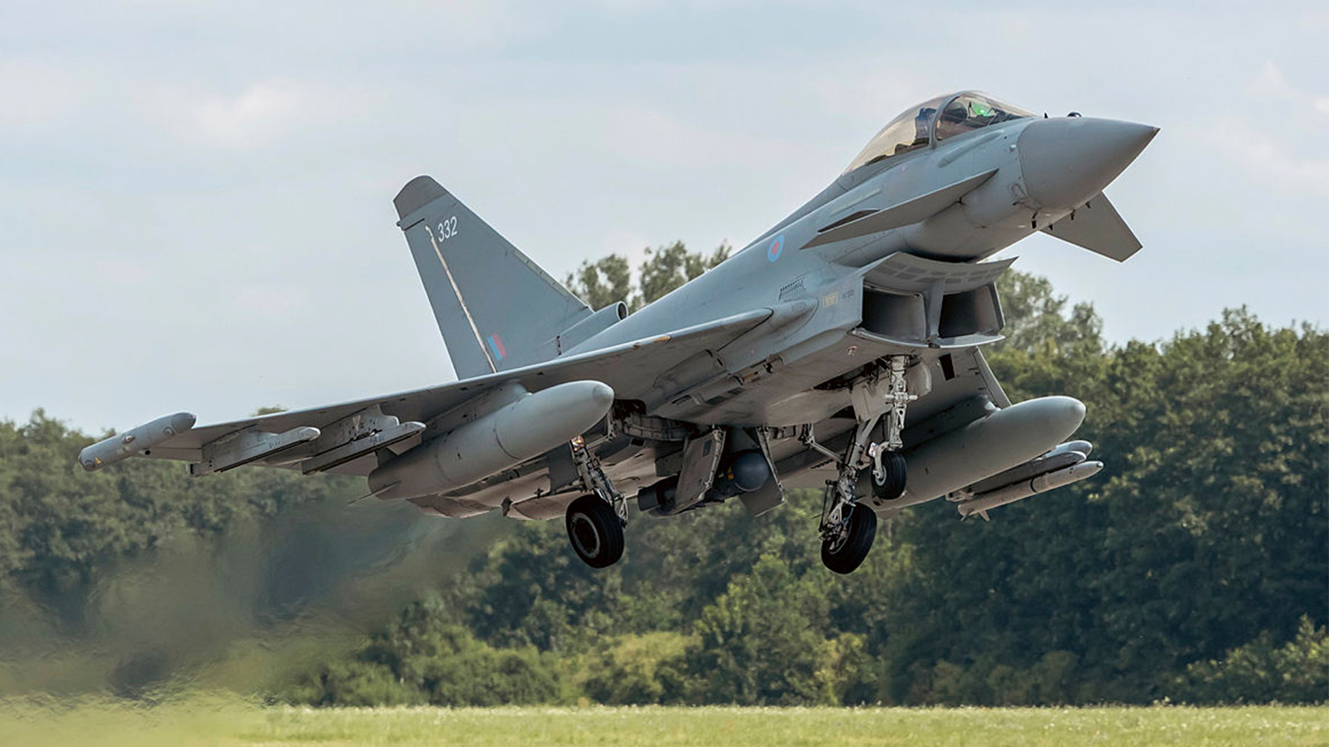One of the crucial roles carried out by the Typhoon is Quick Reaction Alert, under which the jet is scrambled to intercept any rogue aircraft flying on the edge of UK airspace