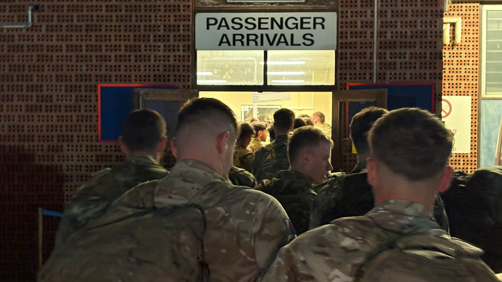 The troops' attention to detail, usually utilised when guarding the King, on Op Tosca