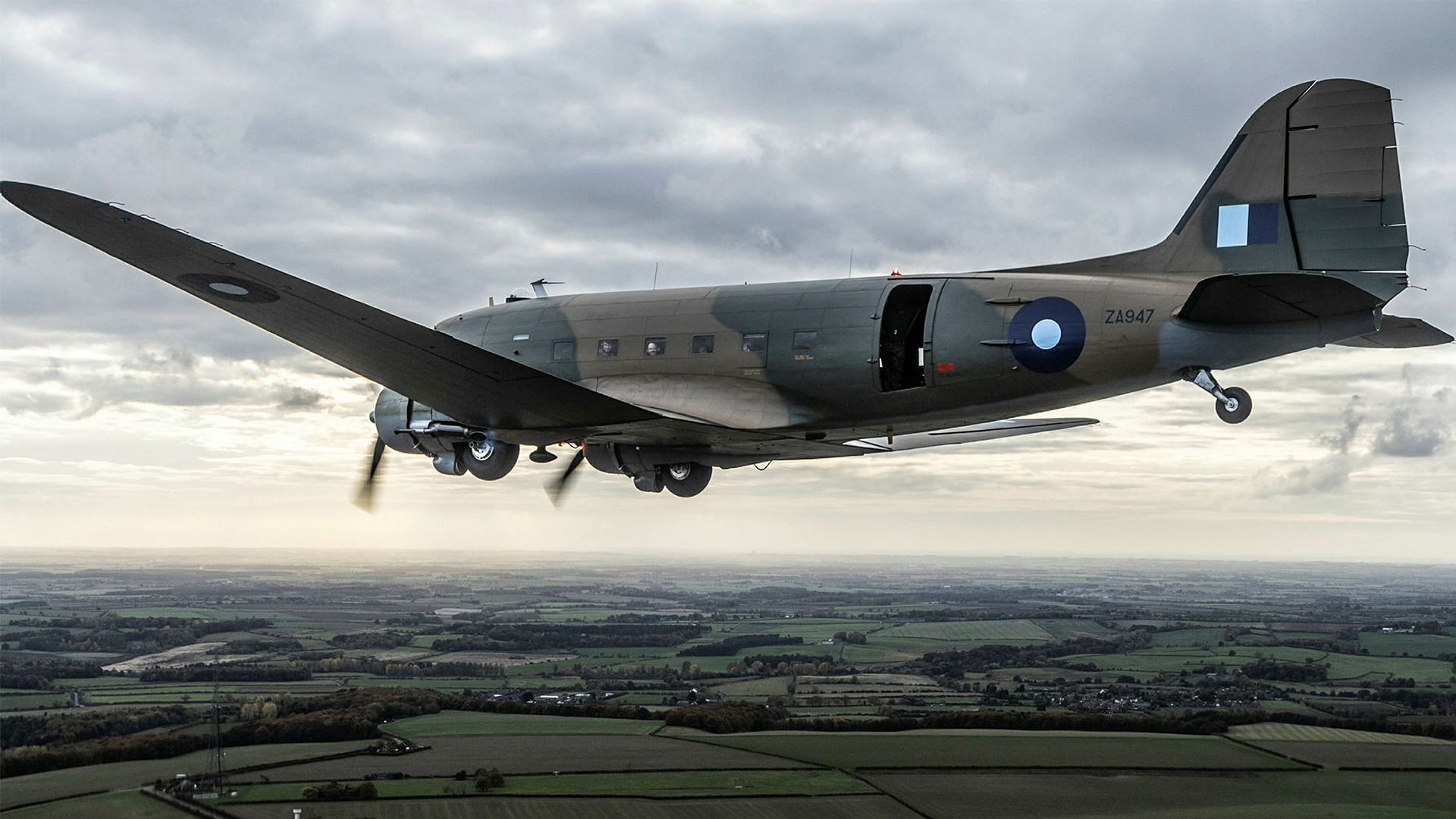 The Battle of Britain Memorial Flight's C-47 Dakota is currently painted in a South East Asia Command scheme