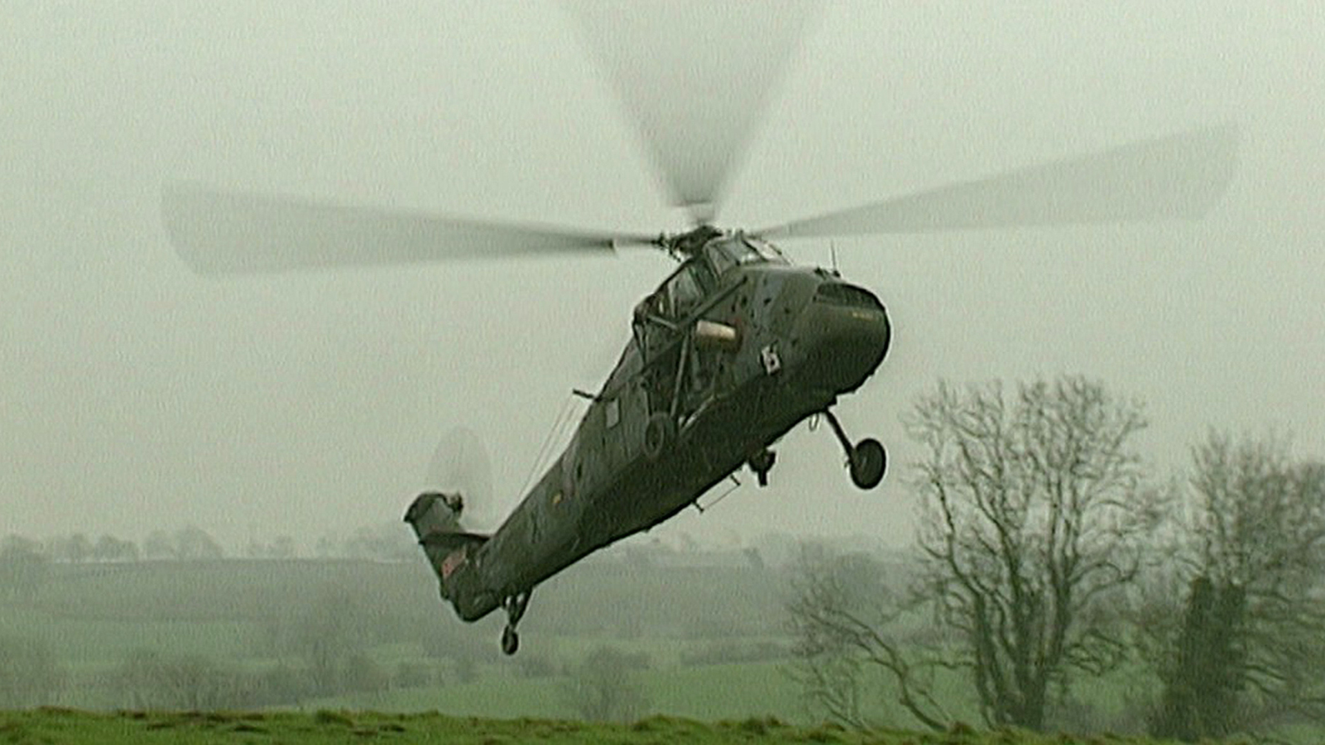 Helicopters like this Wessex were the preferred means of transporting troops in Northern Ireland as they avoided the risk of an IRA roadside bomb or ambush (Picture: BFBS)