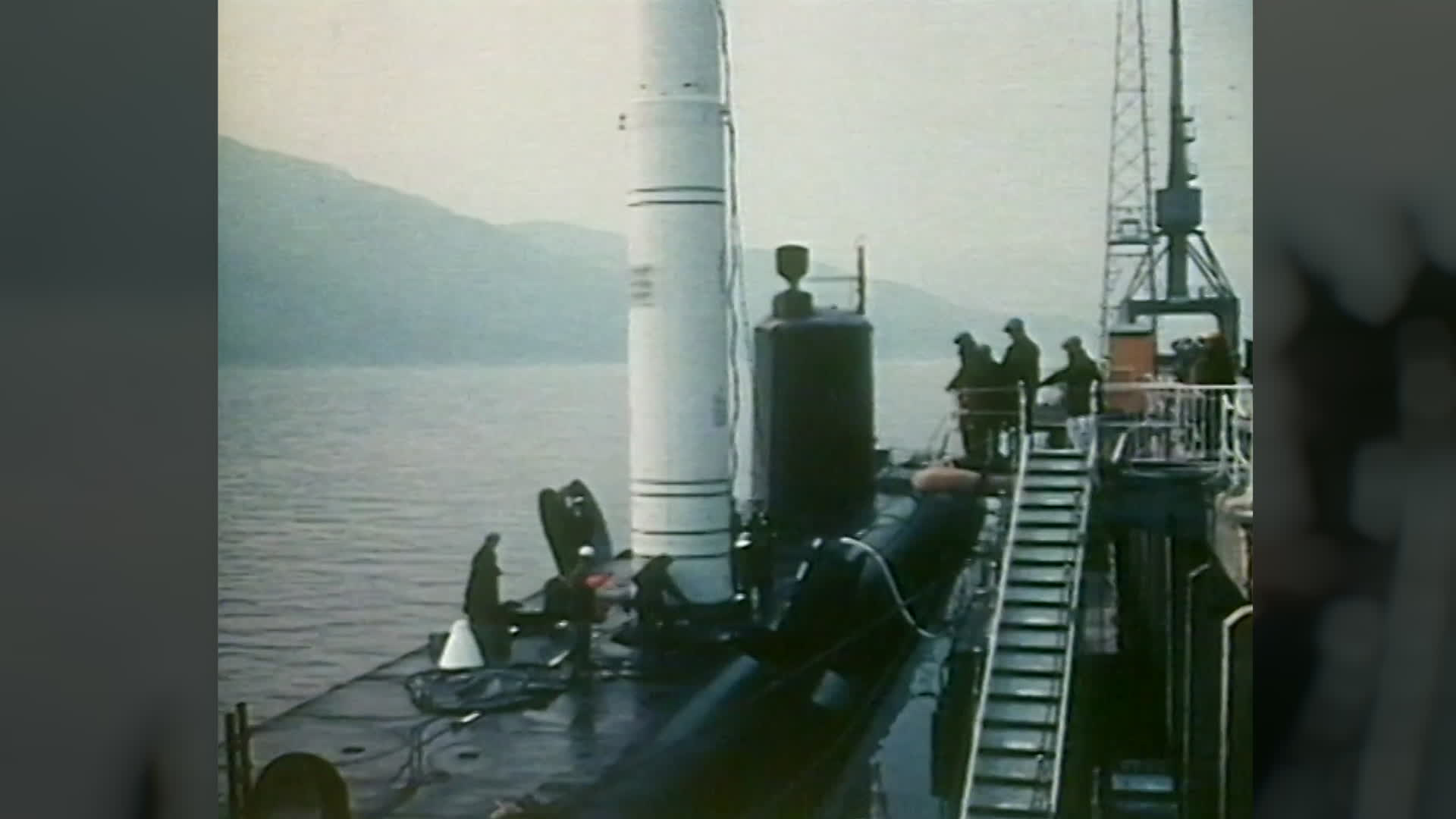 Resolution-class boats carried Polaris nuclear missiles - the same job as today's subs carrying Trident - but the length of their patrols was far shorter (Picture: MOD)