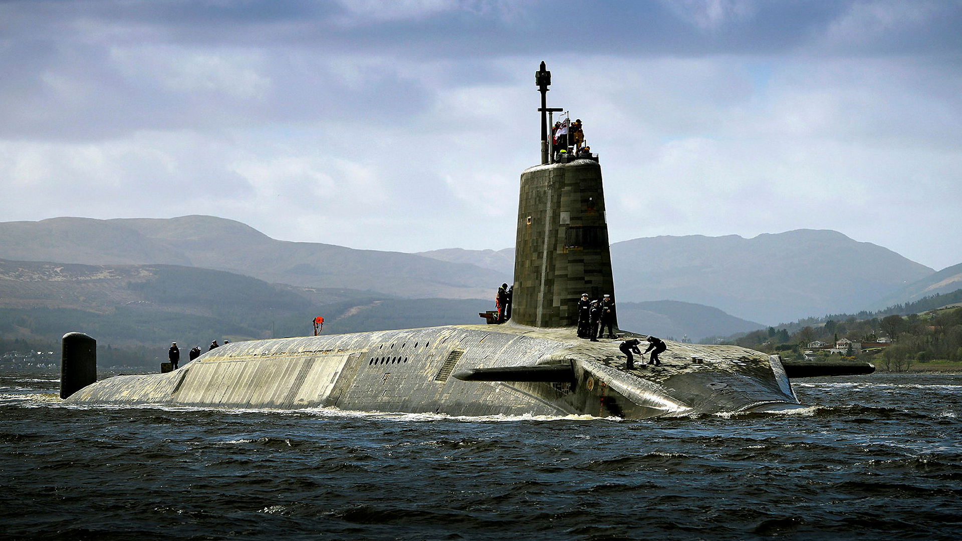 Vanguard-class submarine HMS Vigilant returns to HMNB Clyde after an extended deployment - something that's fairly typical for the UK's nuclear deterrent nowadays (Picture: MOD)