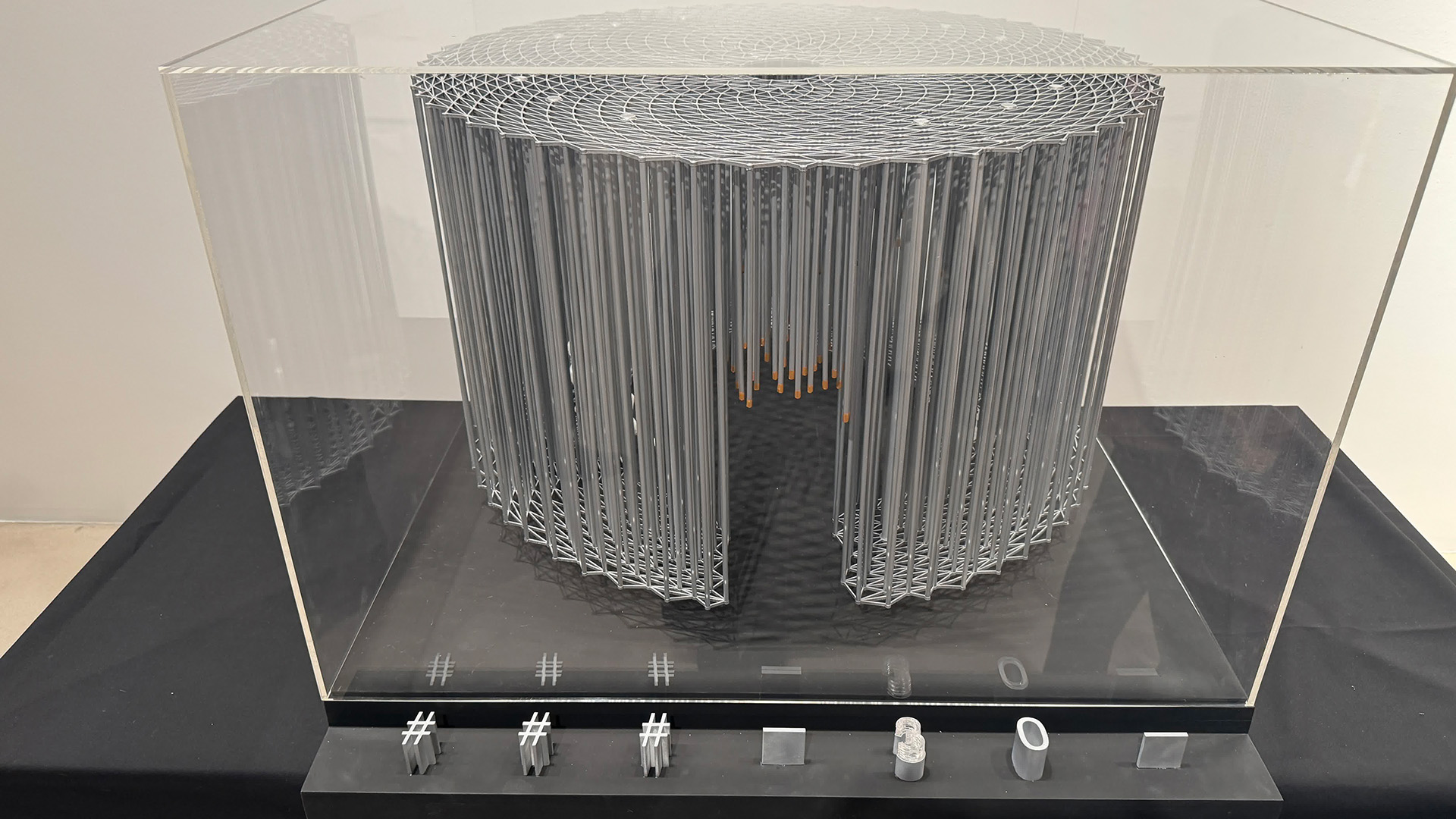 A smaller version of the proposed memorial at the National Memorial Arboretum