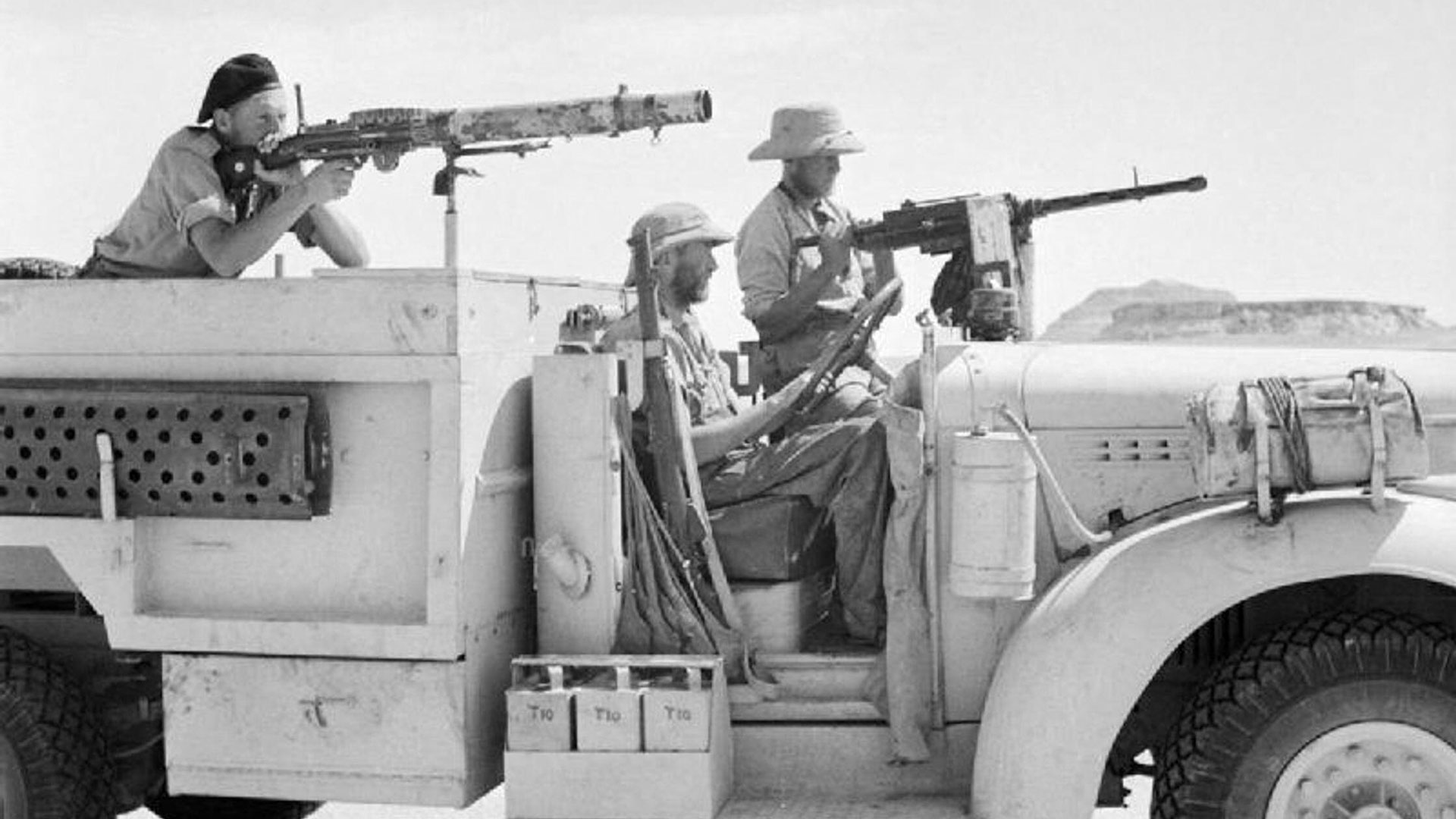One of the many Chevrolet trucks the LRDG used in the Second World War (Picture: piemags/archive/military)