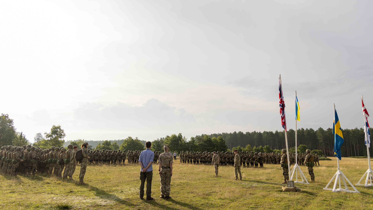 August 24 marks the Ukrainian Independence Day (Picture: MOD).