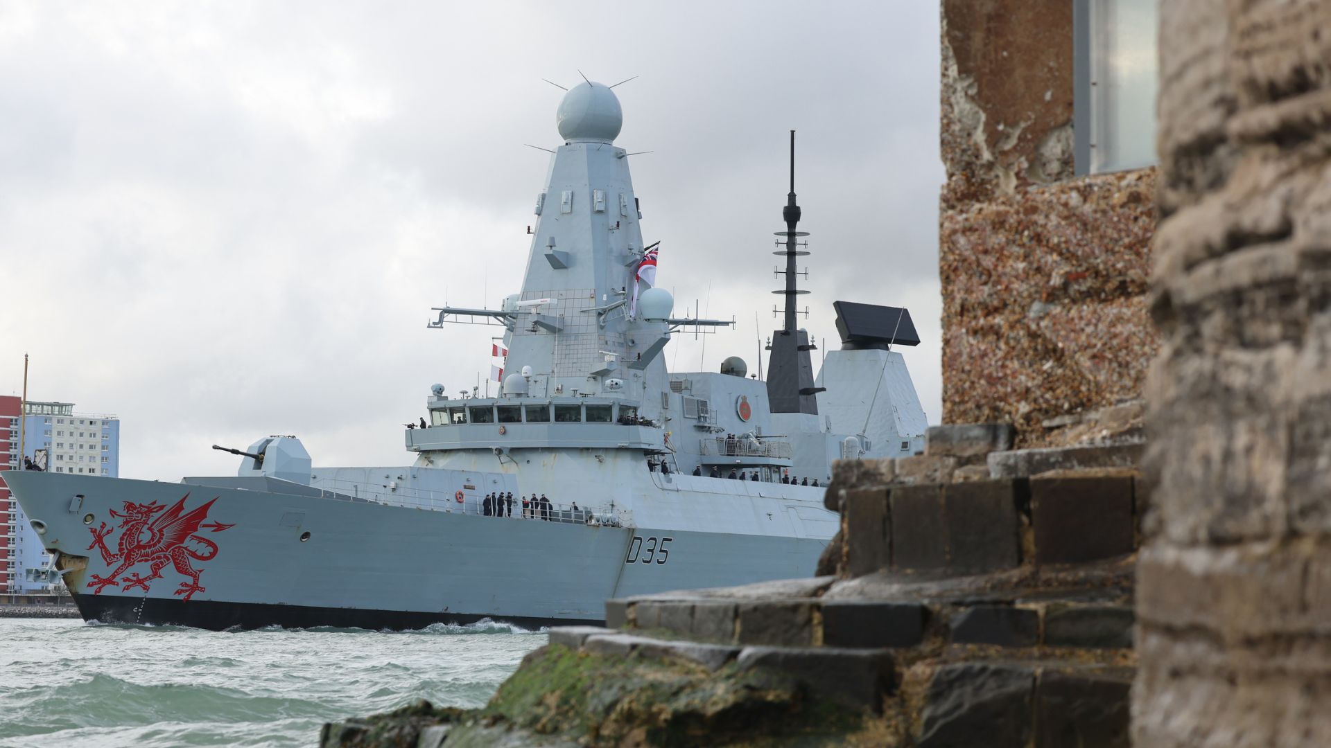 HMS Dragon has arrived in the Eastern Mediterranean to shield Cyprus