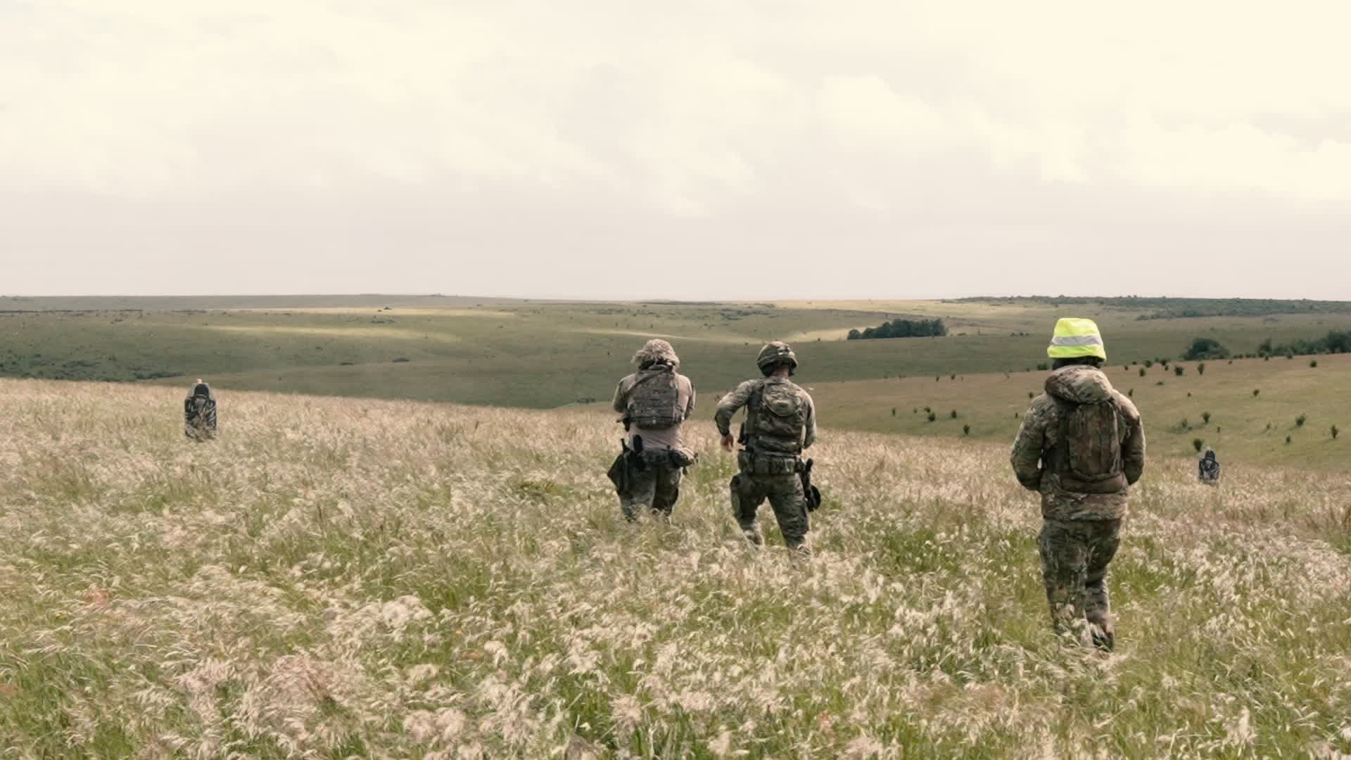 Advanced field firing is a crucial part of the course but troops must pass prior assessments to progress to this stage (Picture: BFBS)