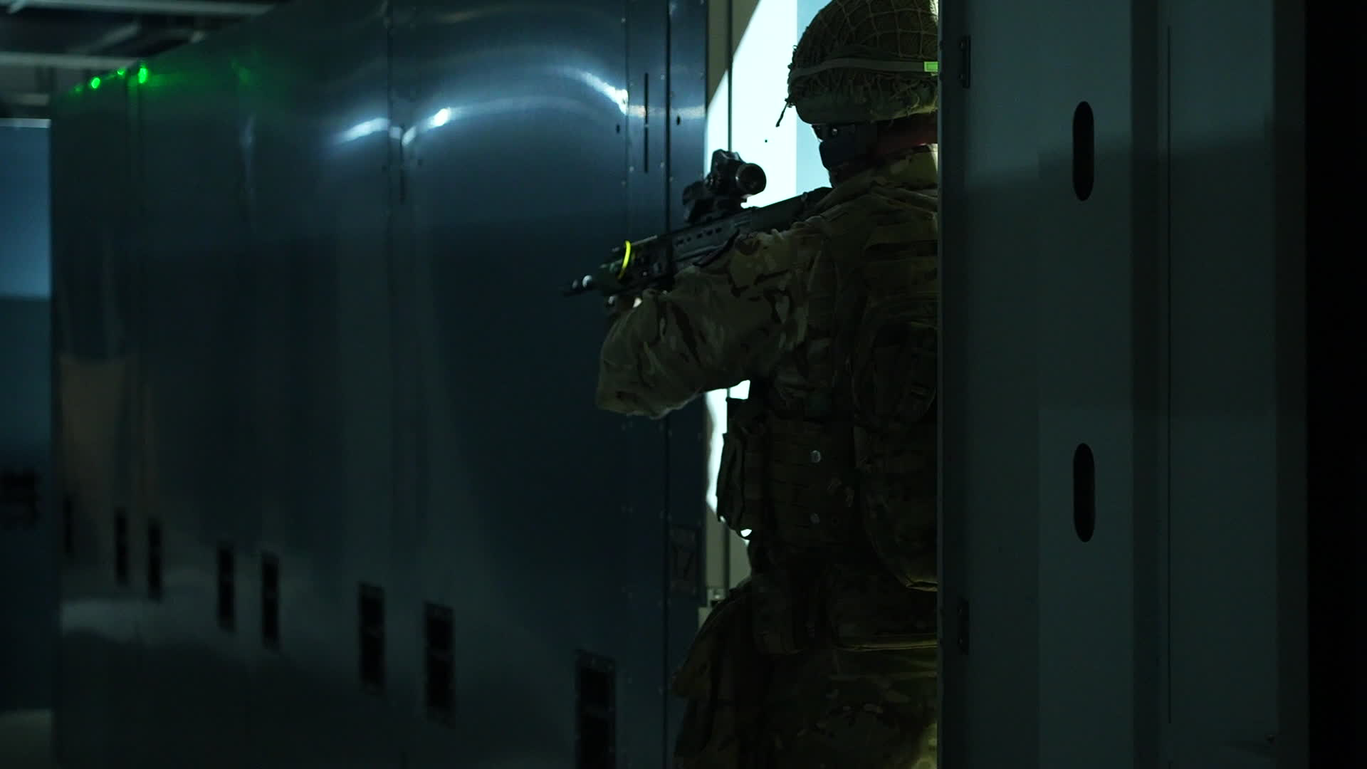 Urban environments are where CQB tactics particularly come into play (Picture: BFBS)
