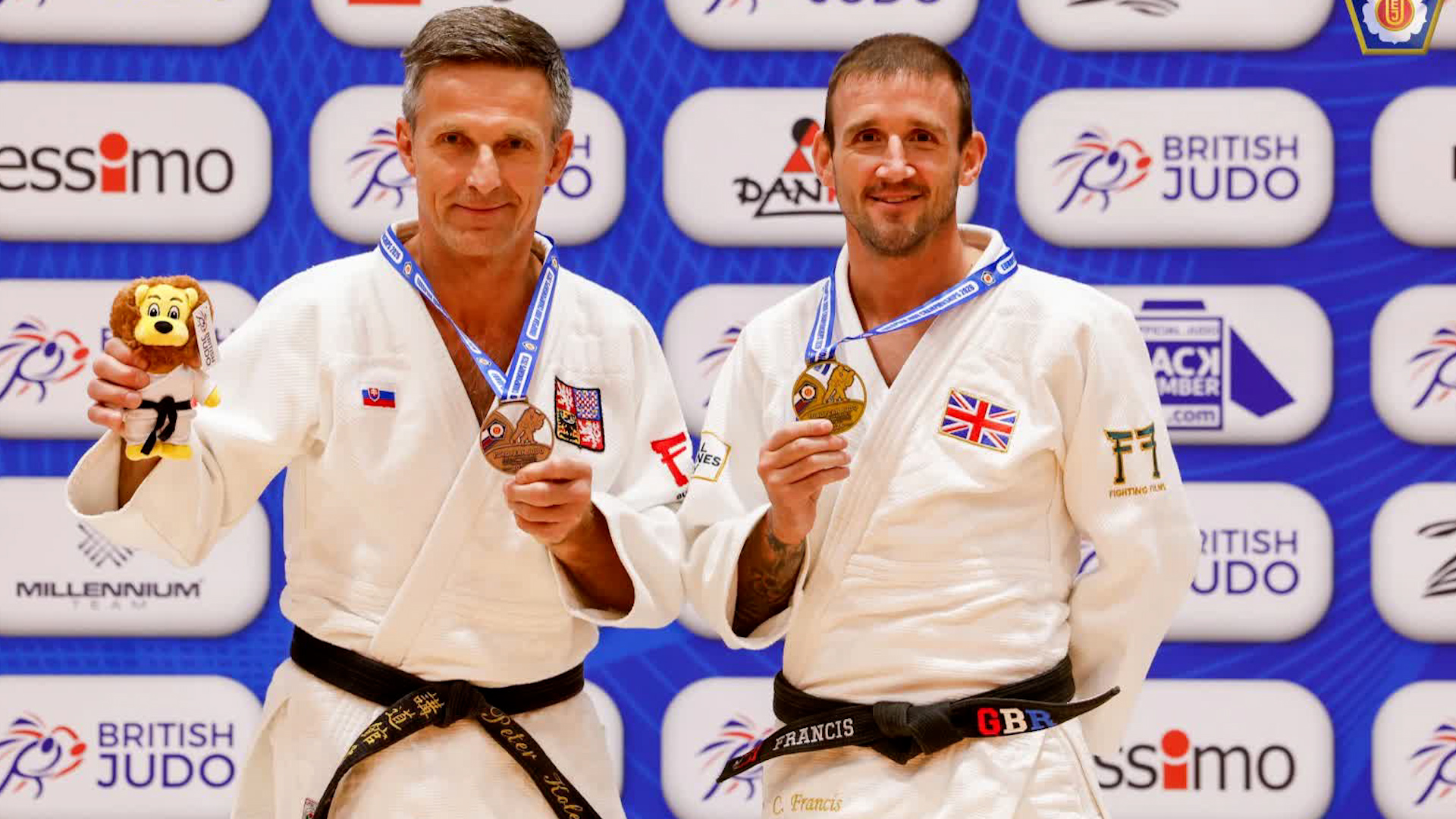 24082026 Navy judoka Colin Francis (right) won gold at the Uniformed Services European Judo Championships CREDIT Gabriel Juan.jpg