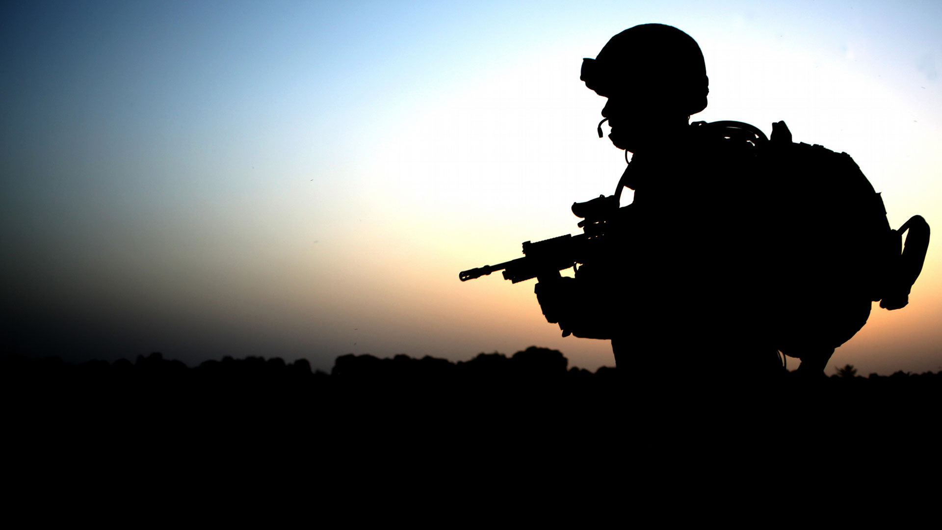 A soldier is pictured returning from a patrol around the village of Zarghun Kalay, Afghanistan in May 2009 (Picture: MOD)